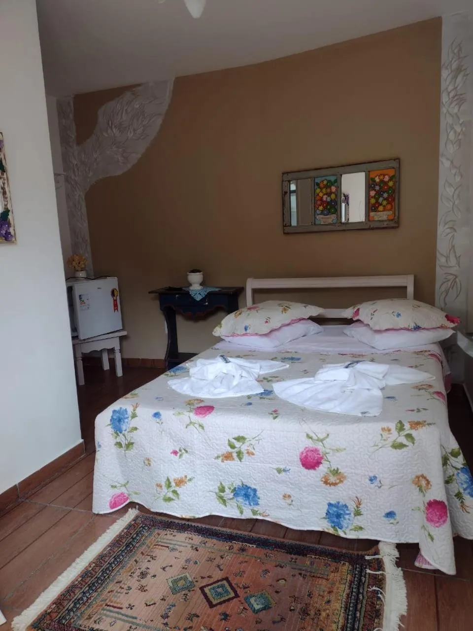 Bed in Pousada Oca Porã