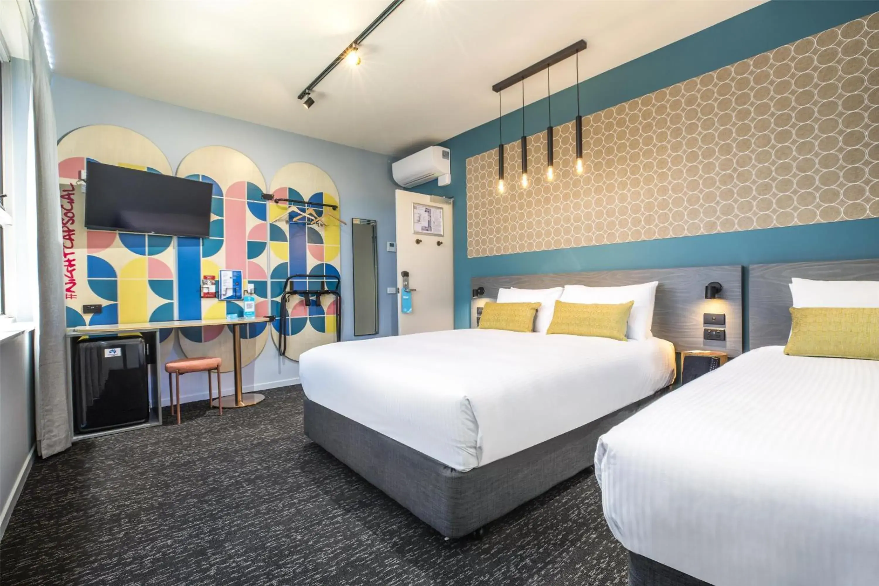 Standard Twin Room with Shared Bathroom in Royal Hotel by Nightcap Social Standard Twin Room with Shared Bathroom in Royal Hotel by Nightcap Social