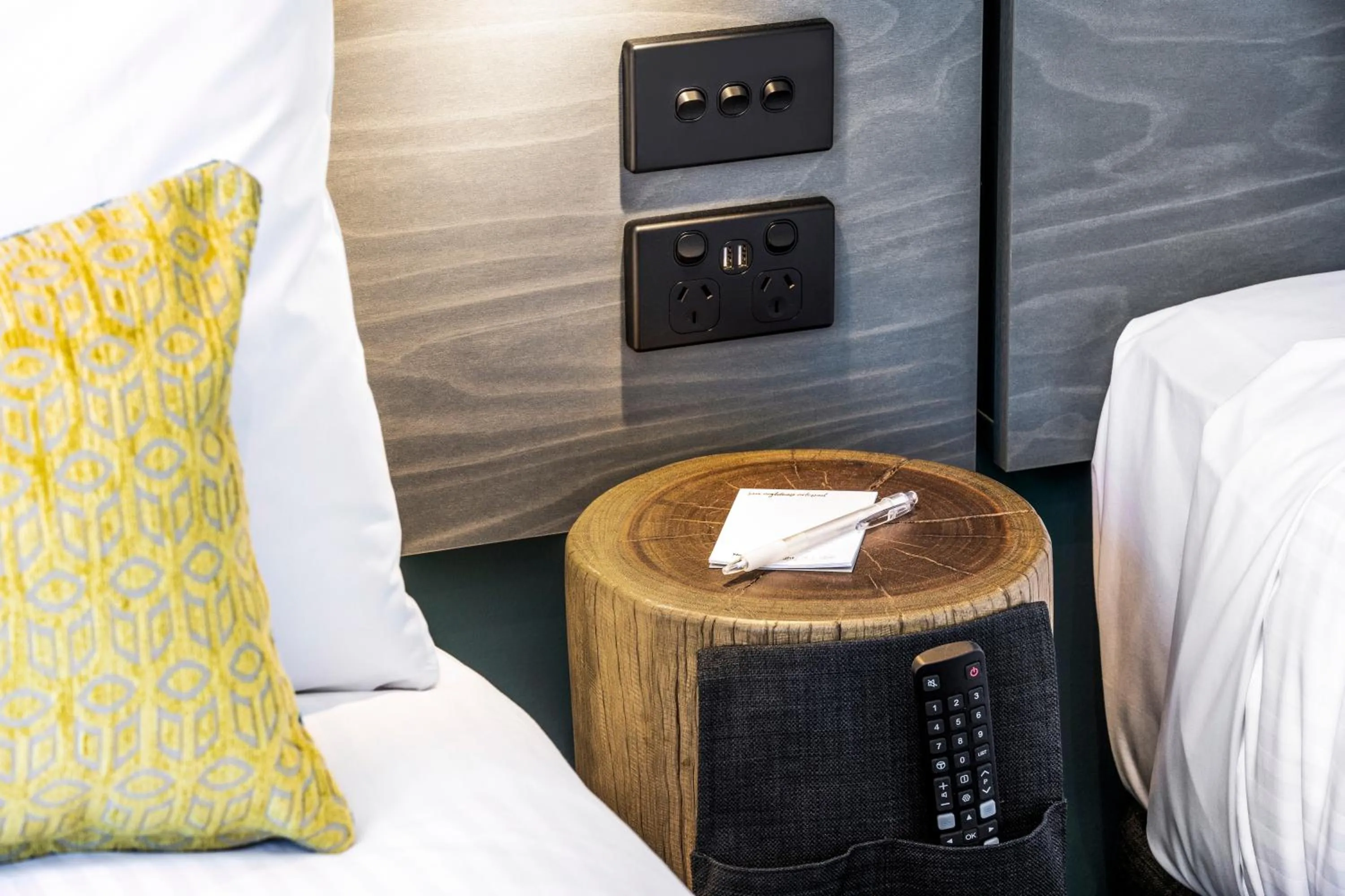 Decorative detail, Bed in Royal Hotel by Nightcap Social