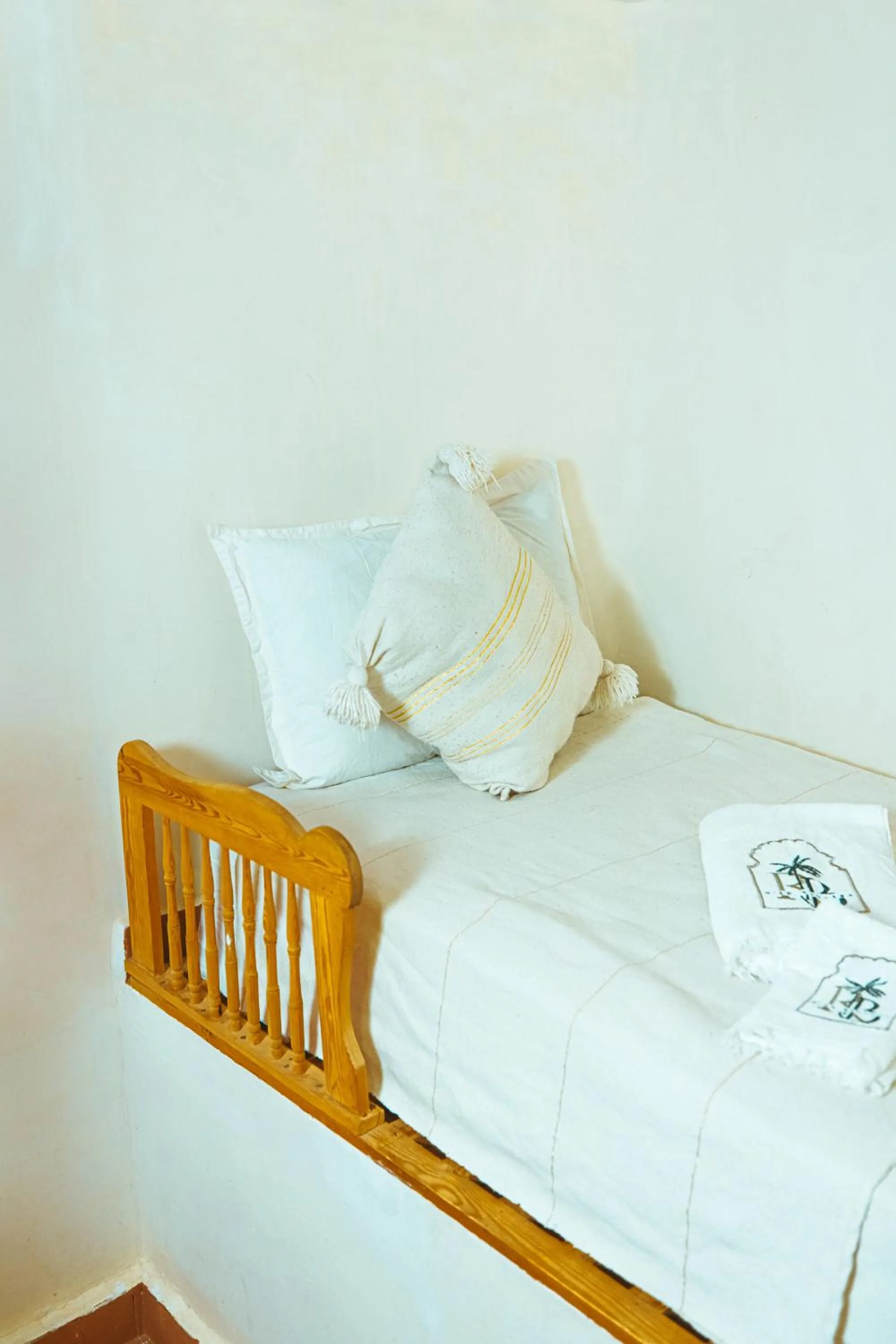 Bed in Riad Benyara