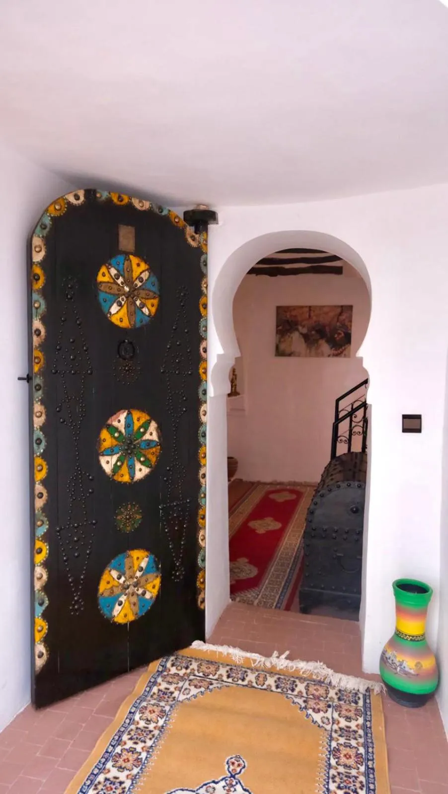 Bed in Riad Benyara