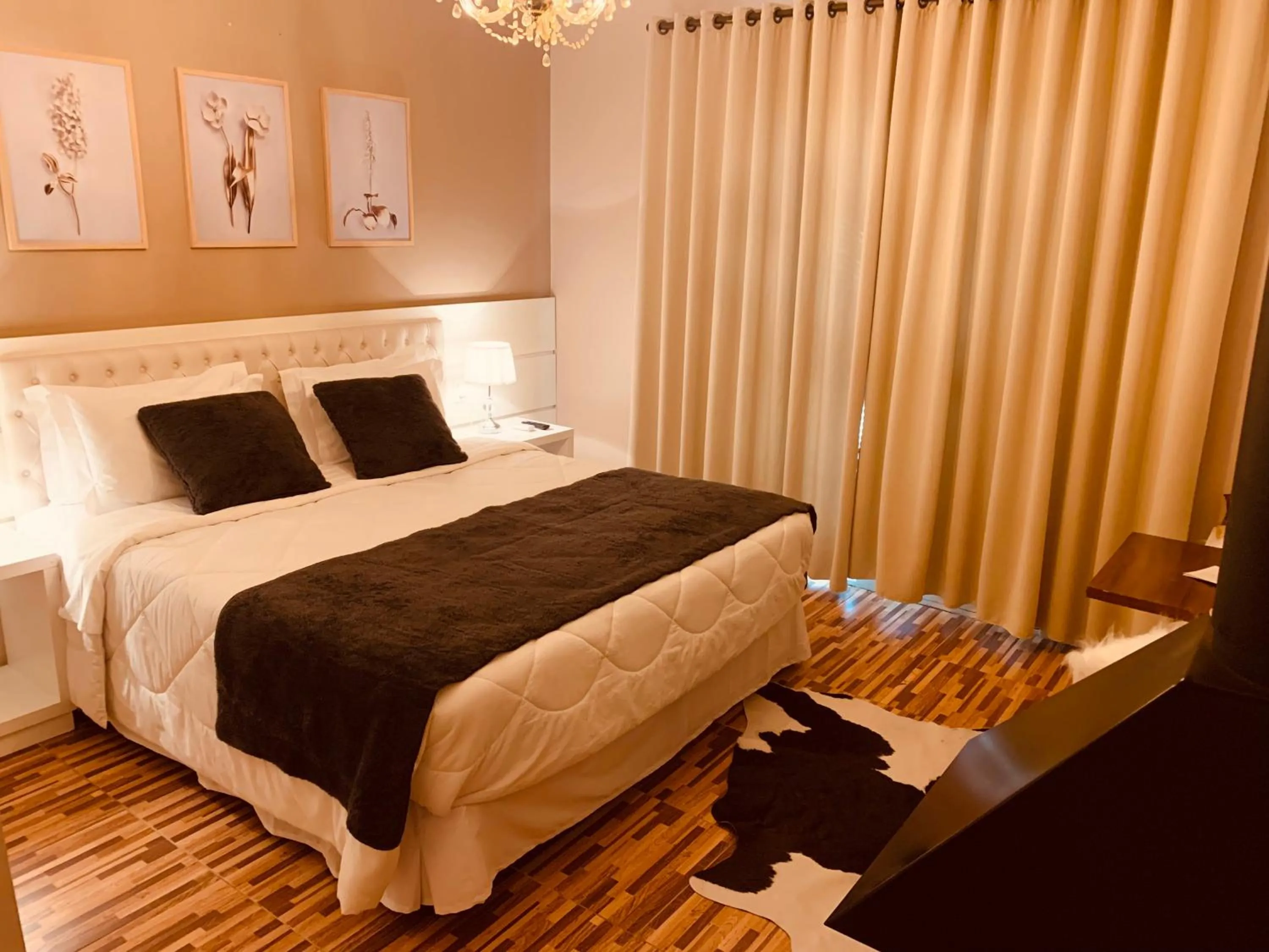 Bedroom, Bed in Pousada Quinta do Vale