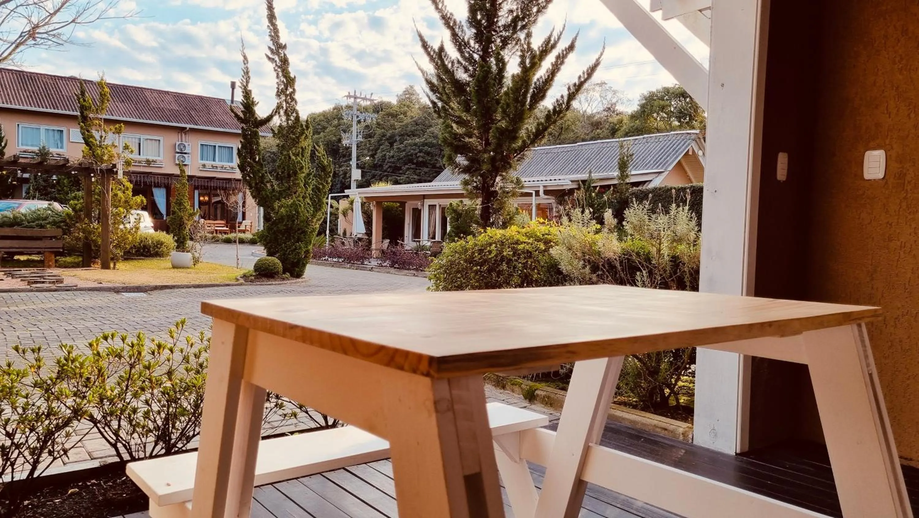 Patio in Pousada Quinta do Vale