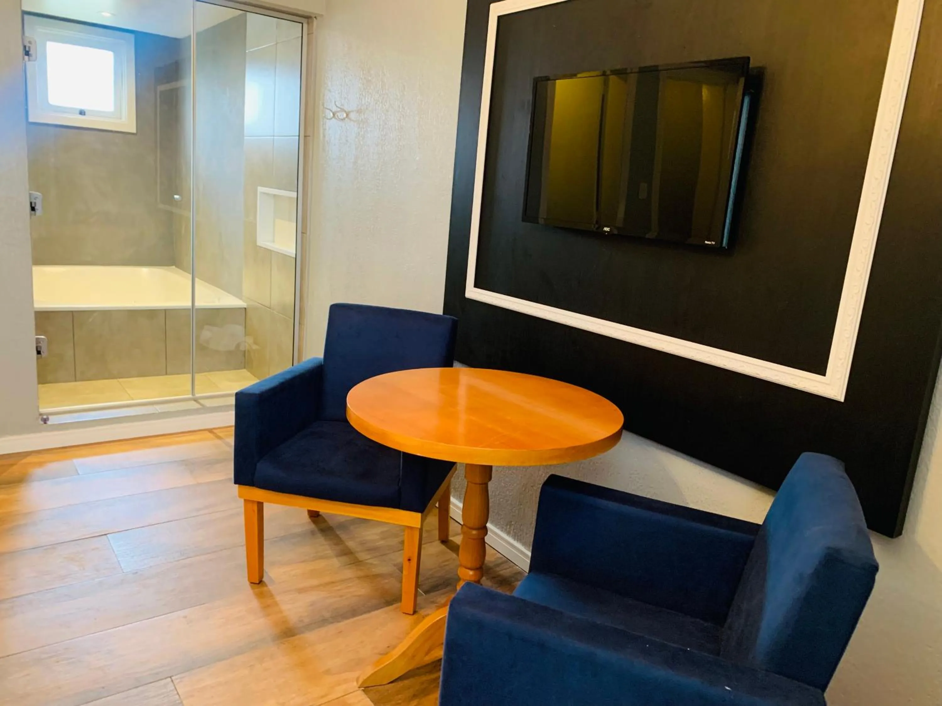 Seating area in Pousada Quinta do Vale