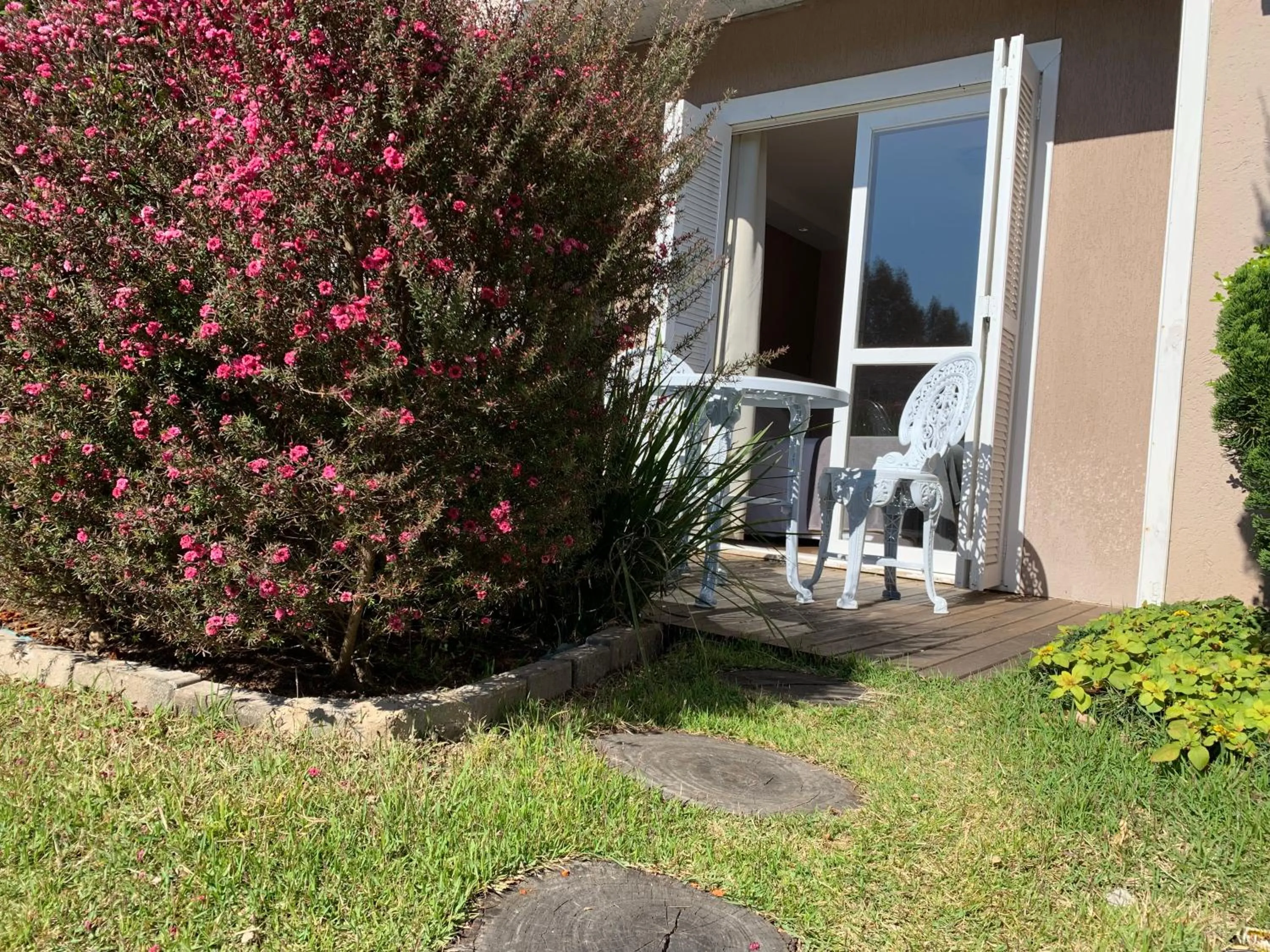 Garden view in Pousada Quinta do Vale