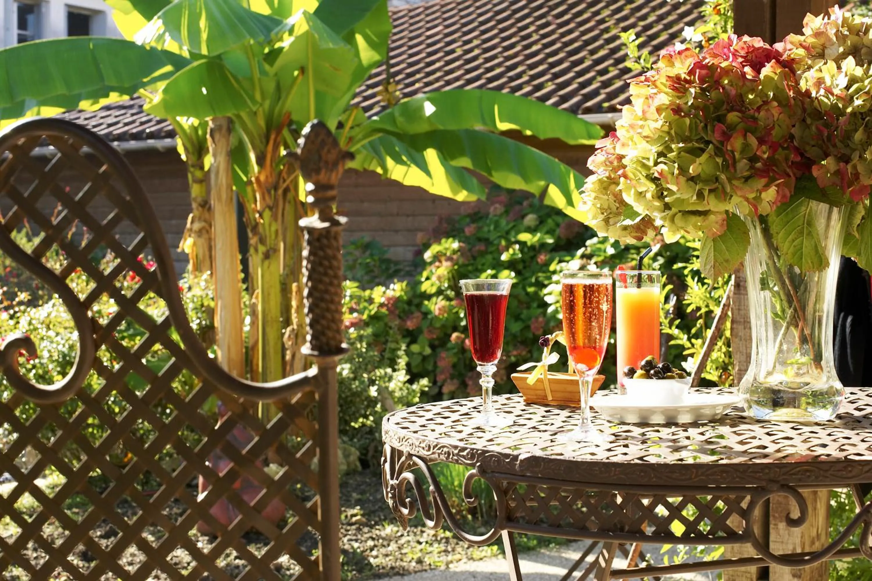 Garden in Le Continental