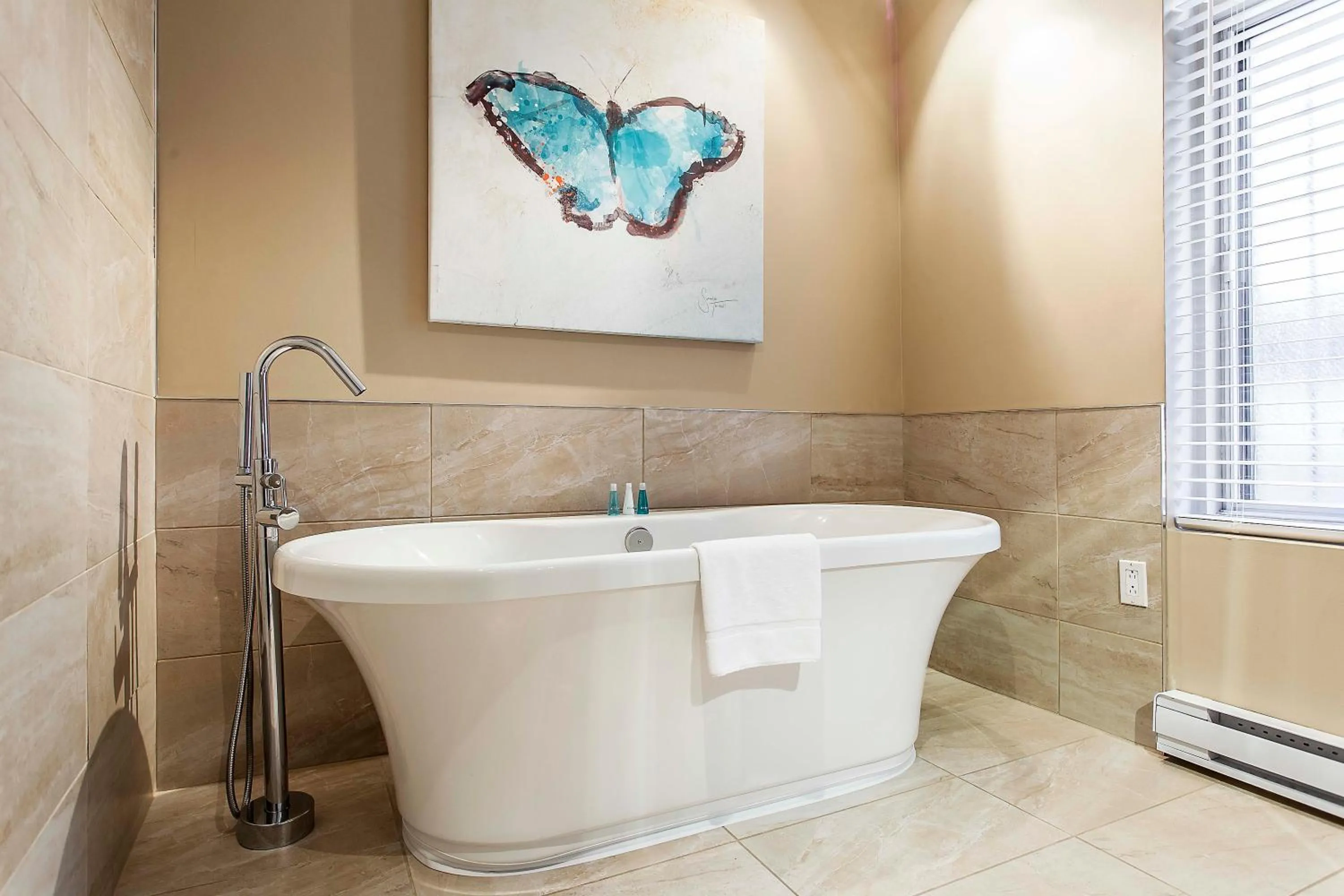 Bathroom in Auberge de La Fontaine