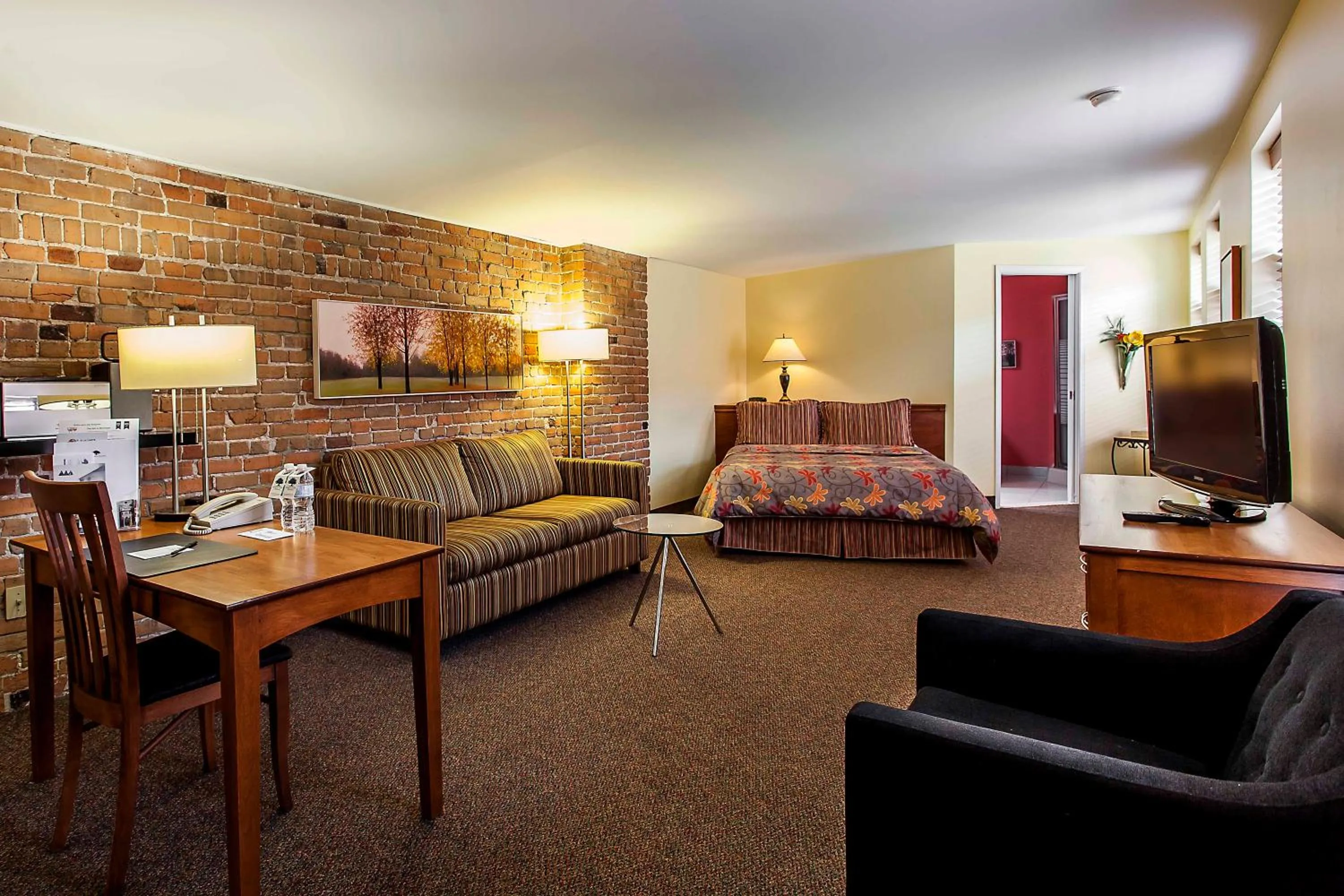 Living room in Auberge de La Fontaine