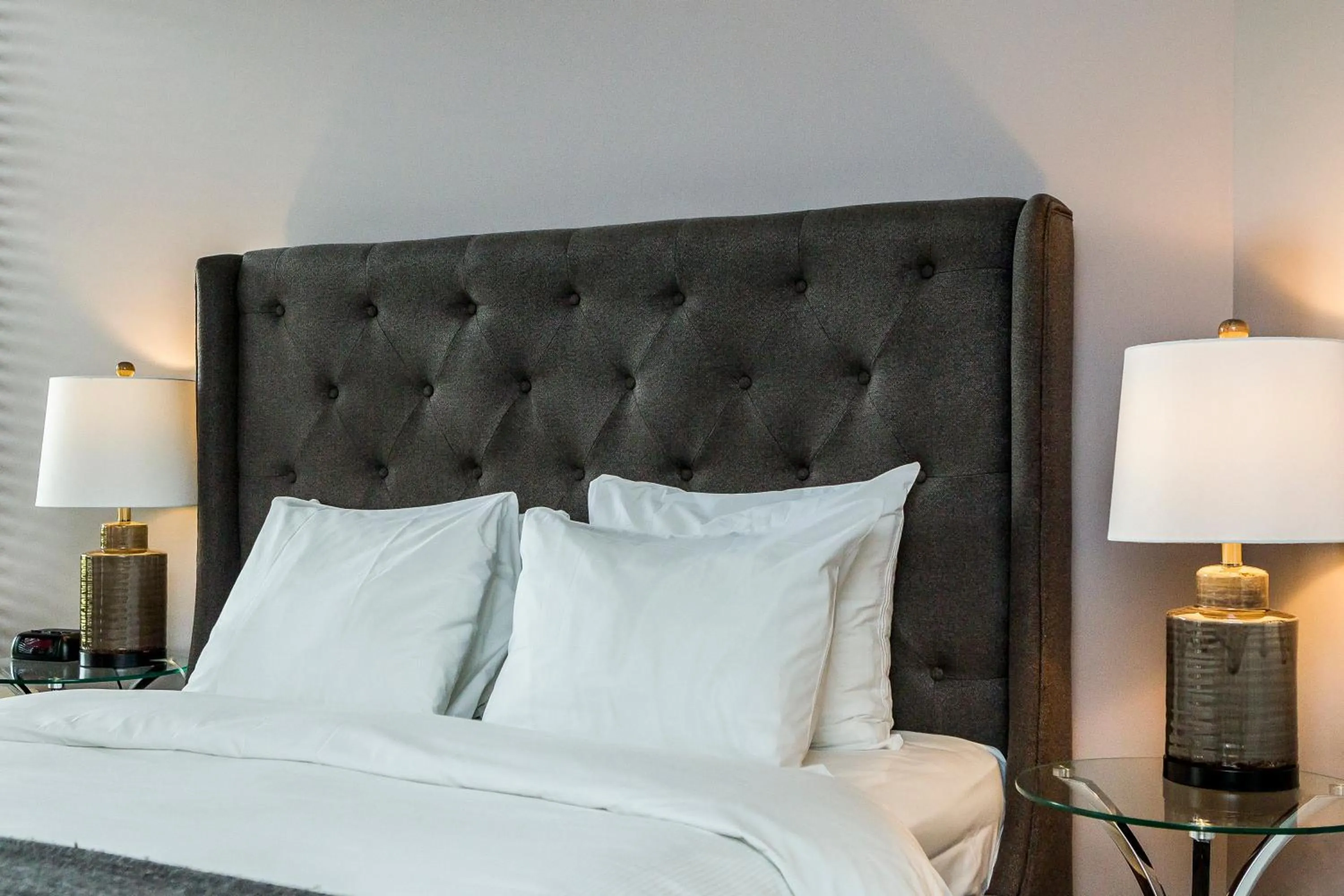 Bed in Auberge de La Fontaine