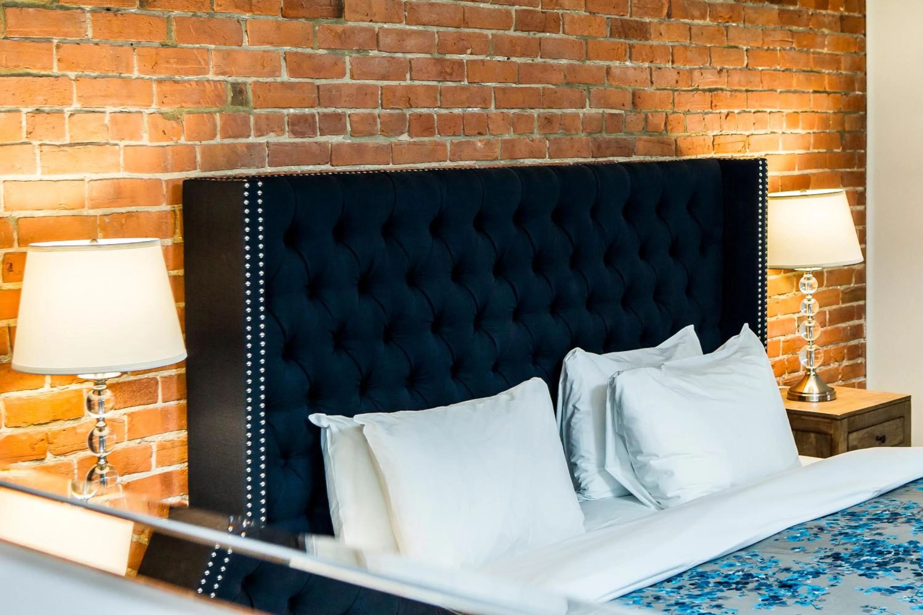 Bed in Auberge de La Fontaine