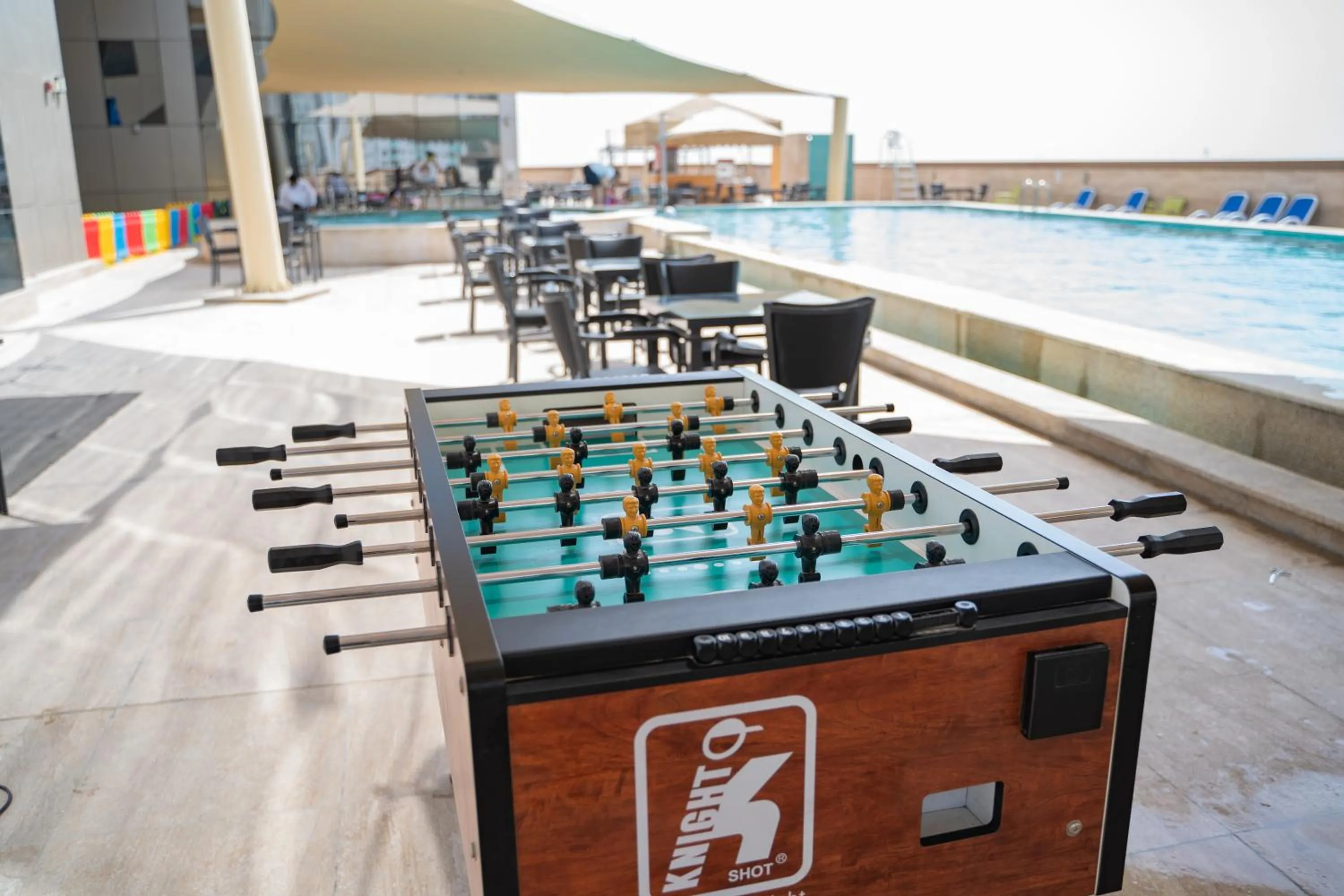 Swimming pool in Luxe Grand Hotel Apartments
