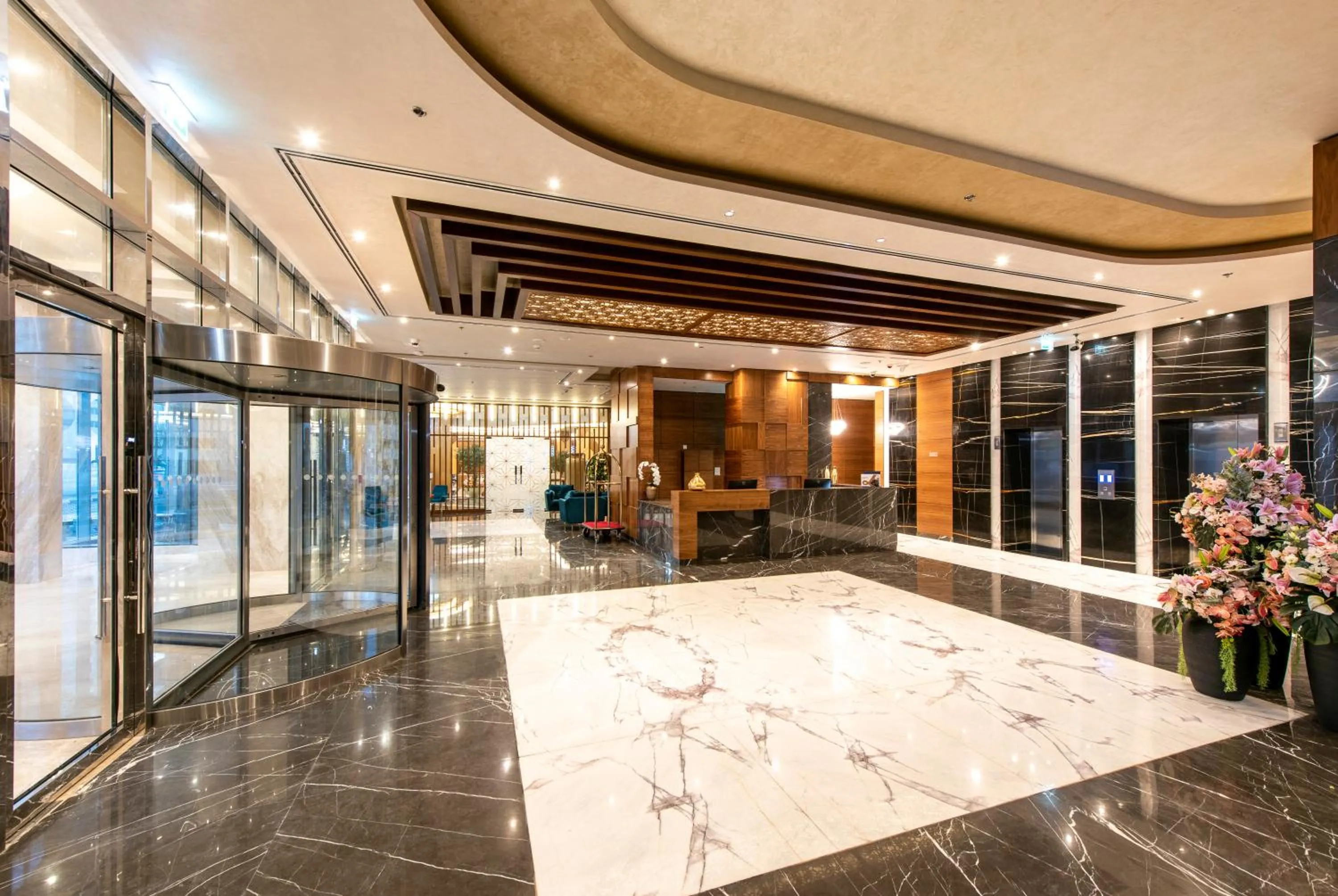 Lobby or reception in Luxe Grand Hotel Apartments