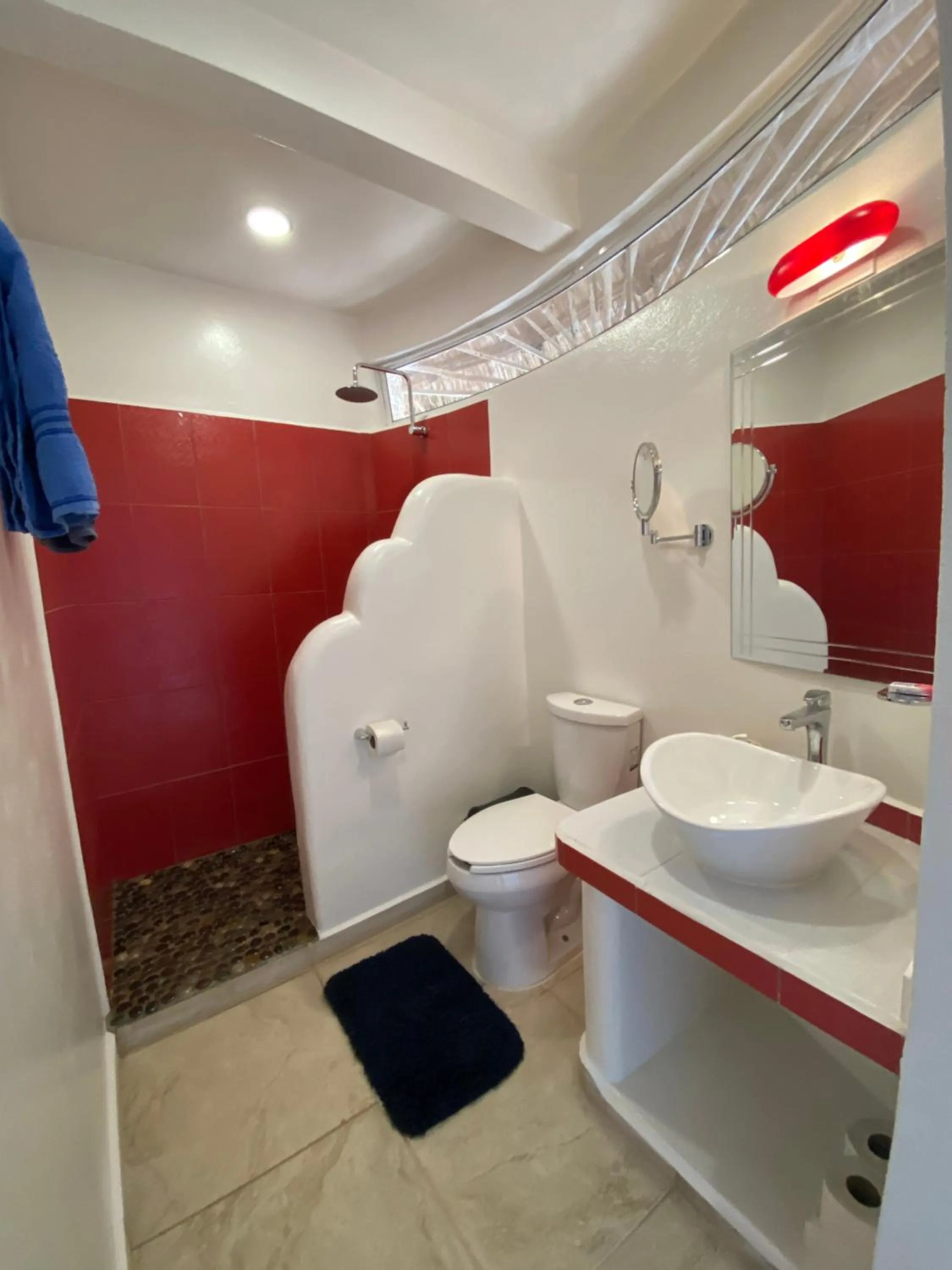 Bathroom in Beachfront Paradise Boutique Hotel