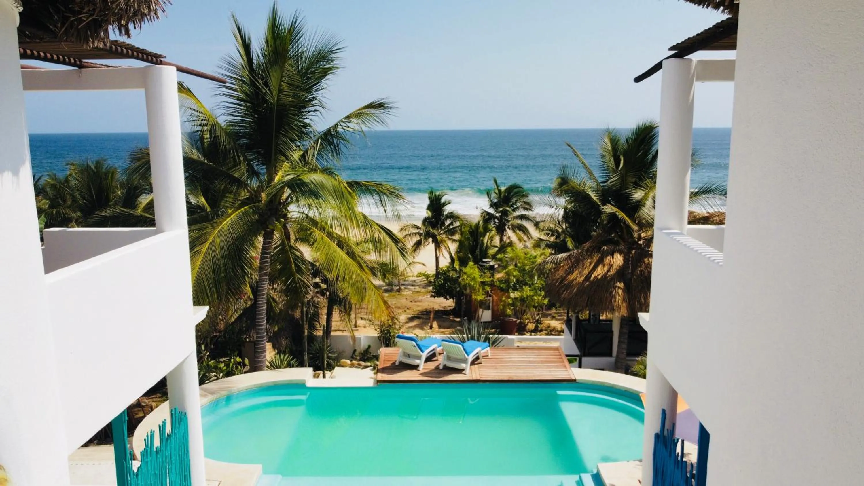 Natural landscape in Beachfront Paradise Boutique Hotel