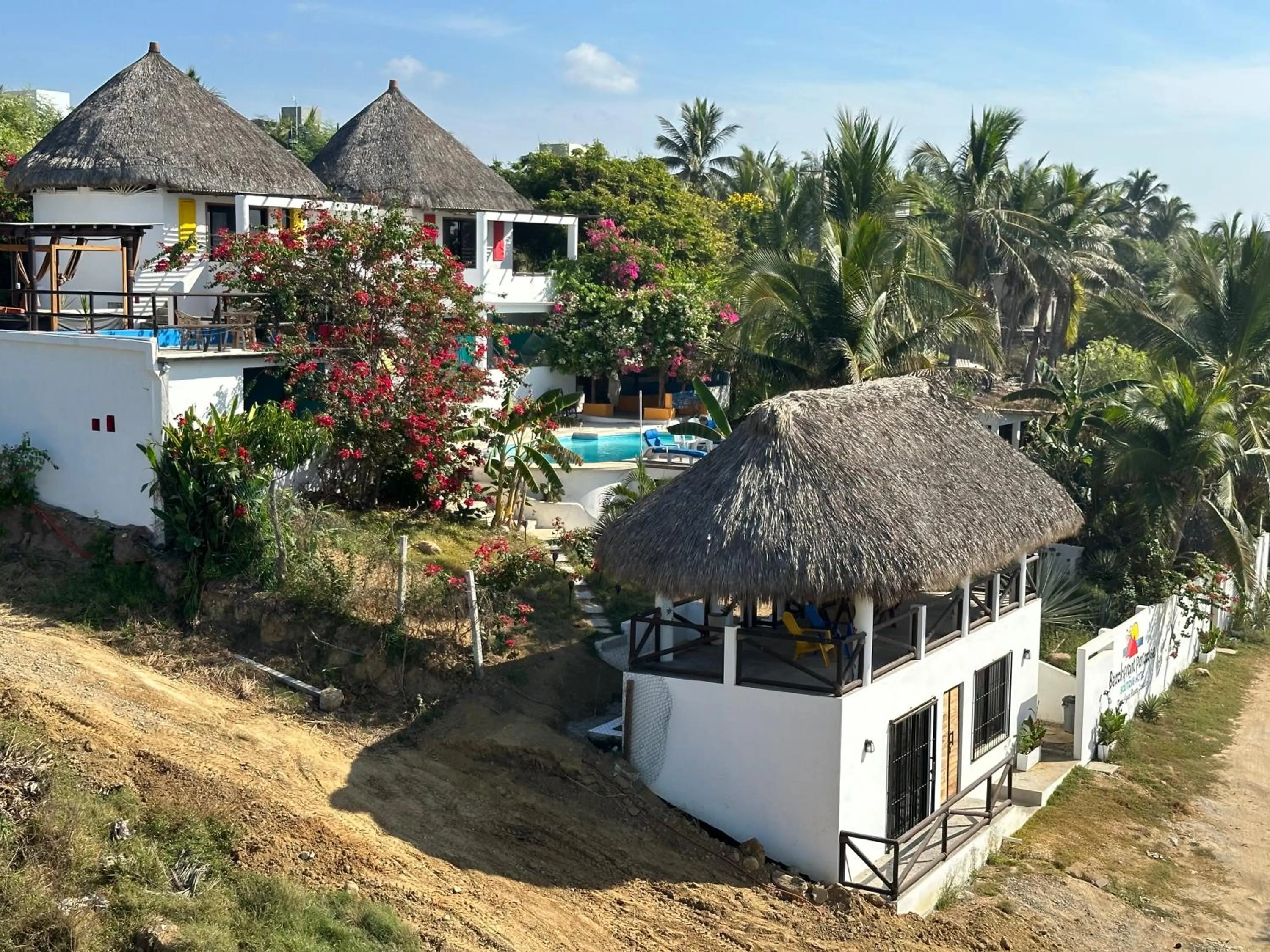 Property building in Beachfront Paradise Boutique Hotel