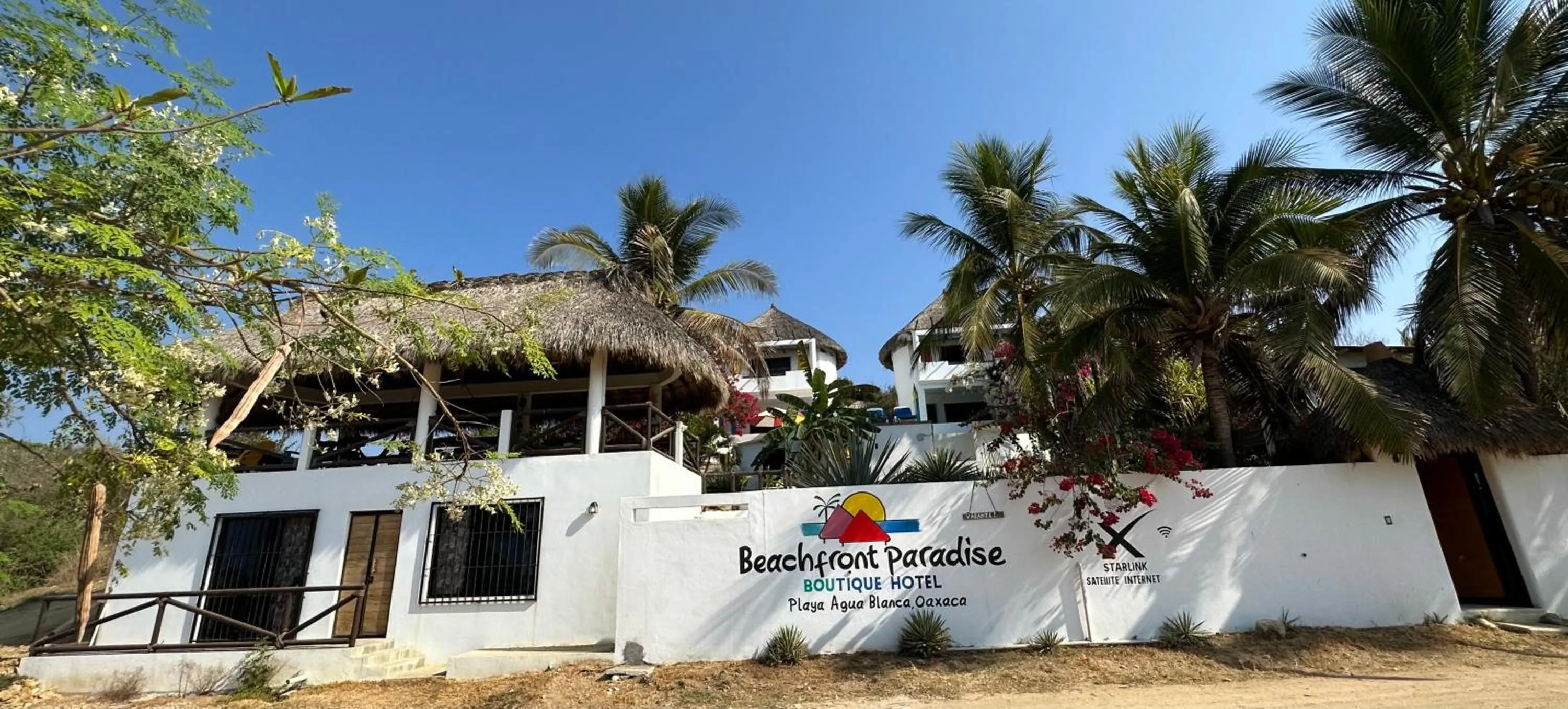 Property building in Beachfront Paradise Boutique Hotel