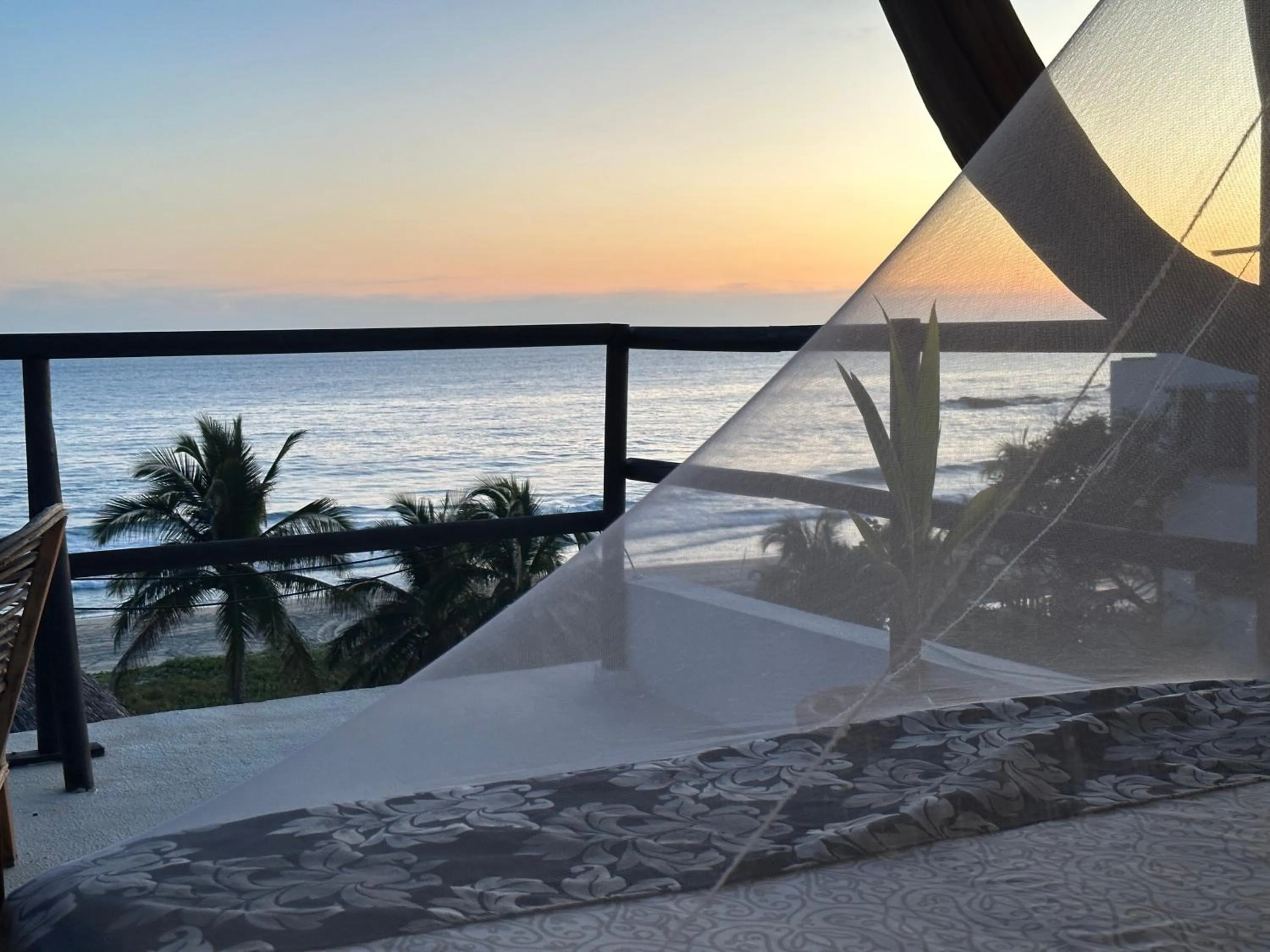 Patio in Beachfront Paradise Boutique Hotel