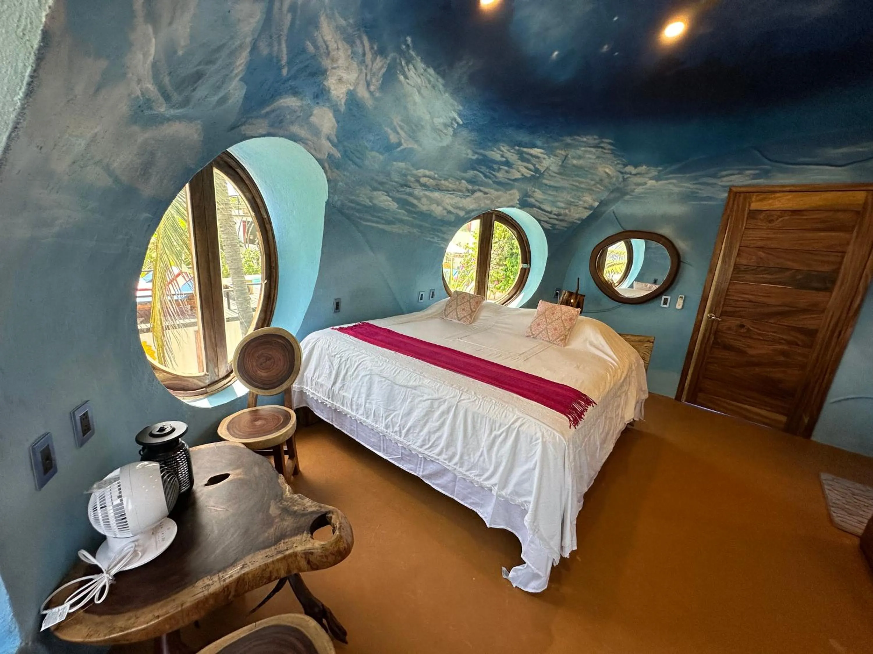 Bed in Beachfront Paradise Boutique Hotel