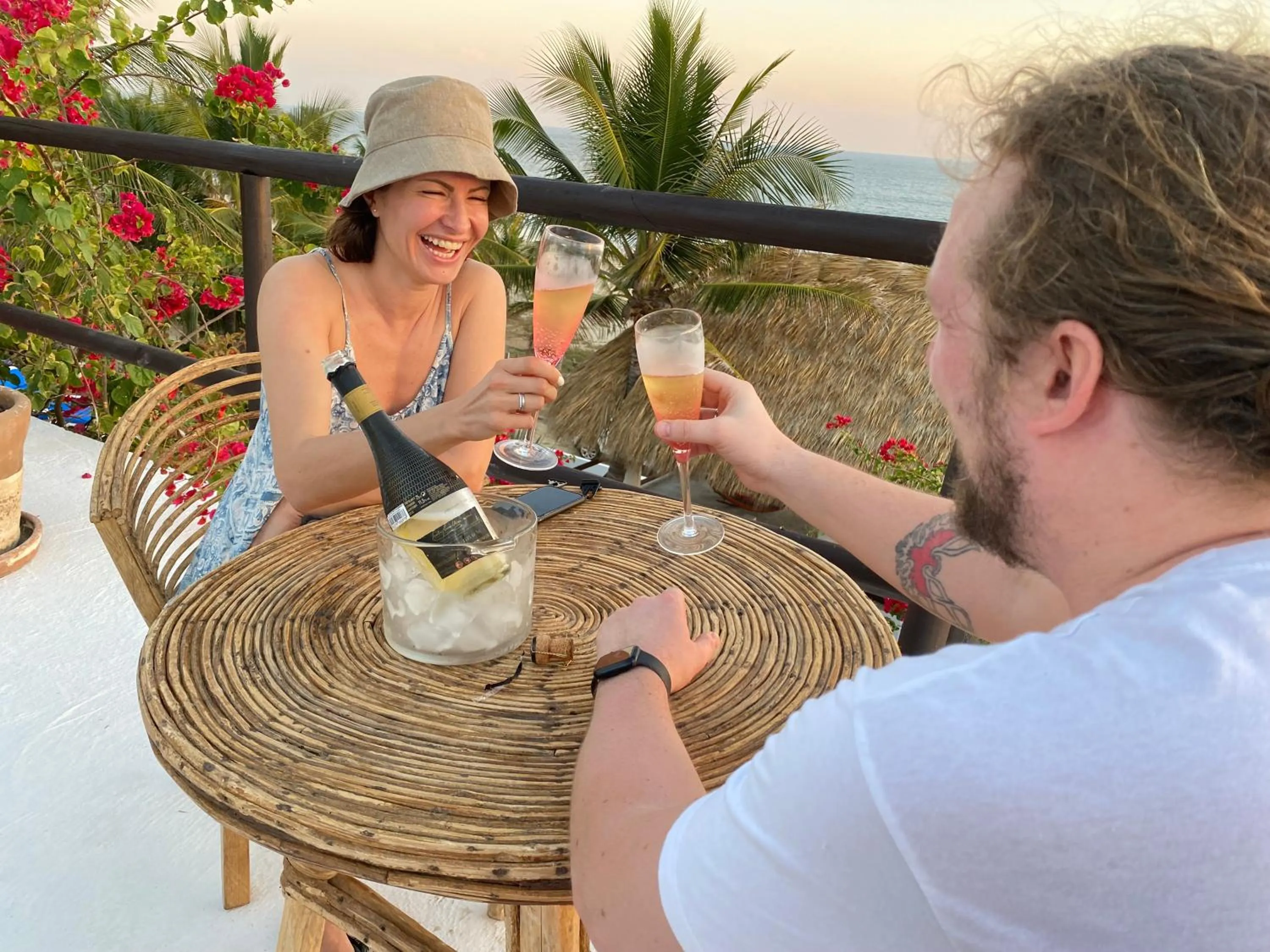 Balcony/Terrace in Beachfront Paradise Boutique Hotel
