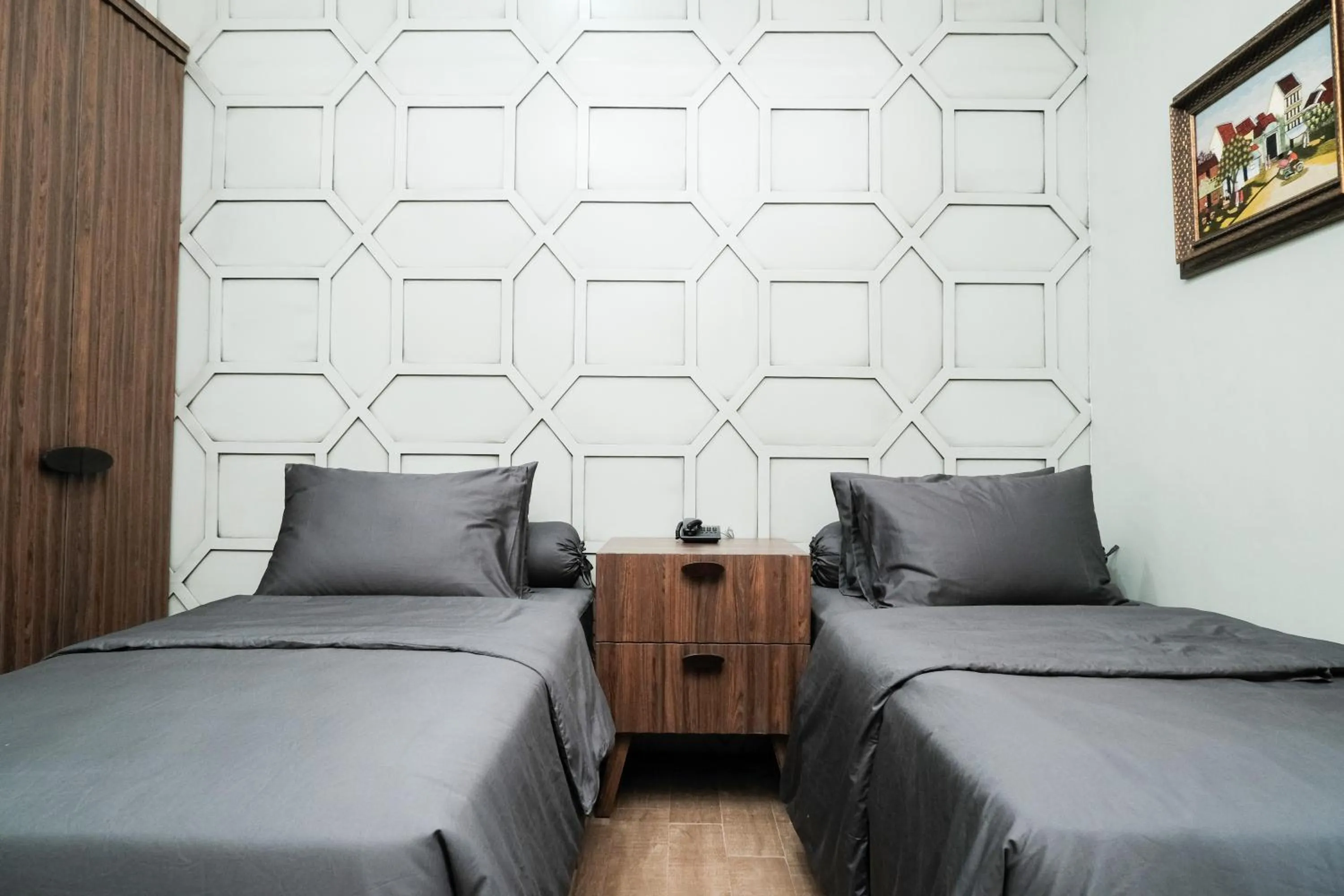 Bedroom, Bed in Nonies Huis Cibubur