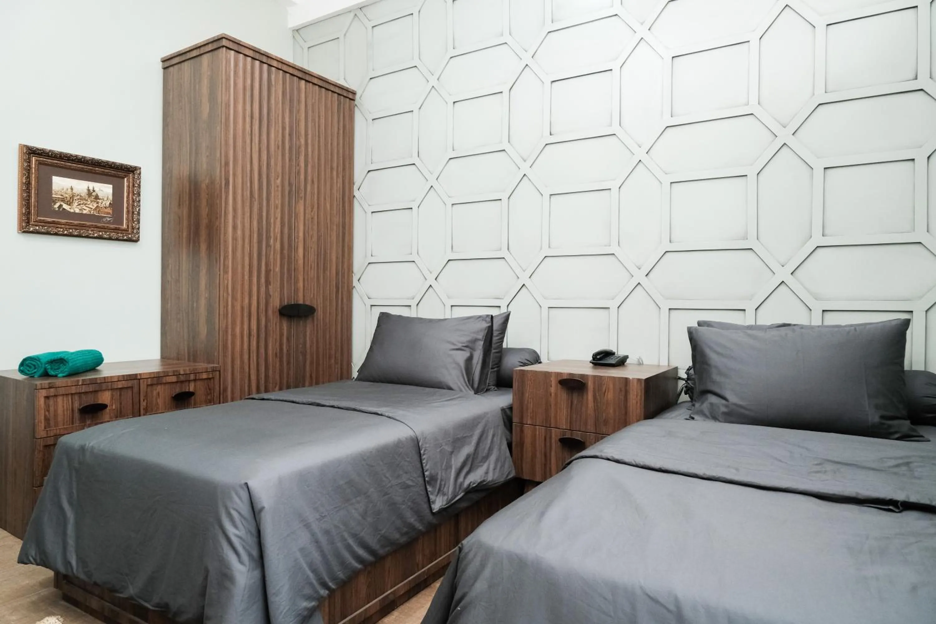 Bedroom, Bed in Nonies Huis Cibubur