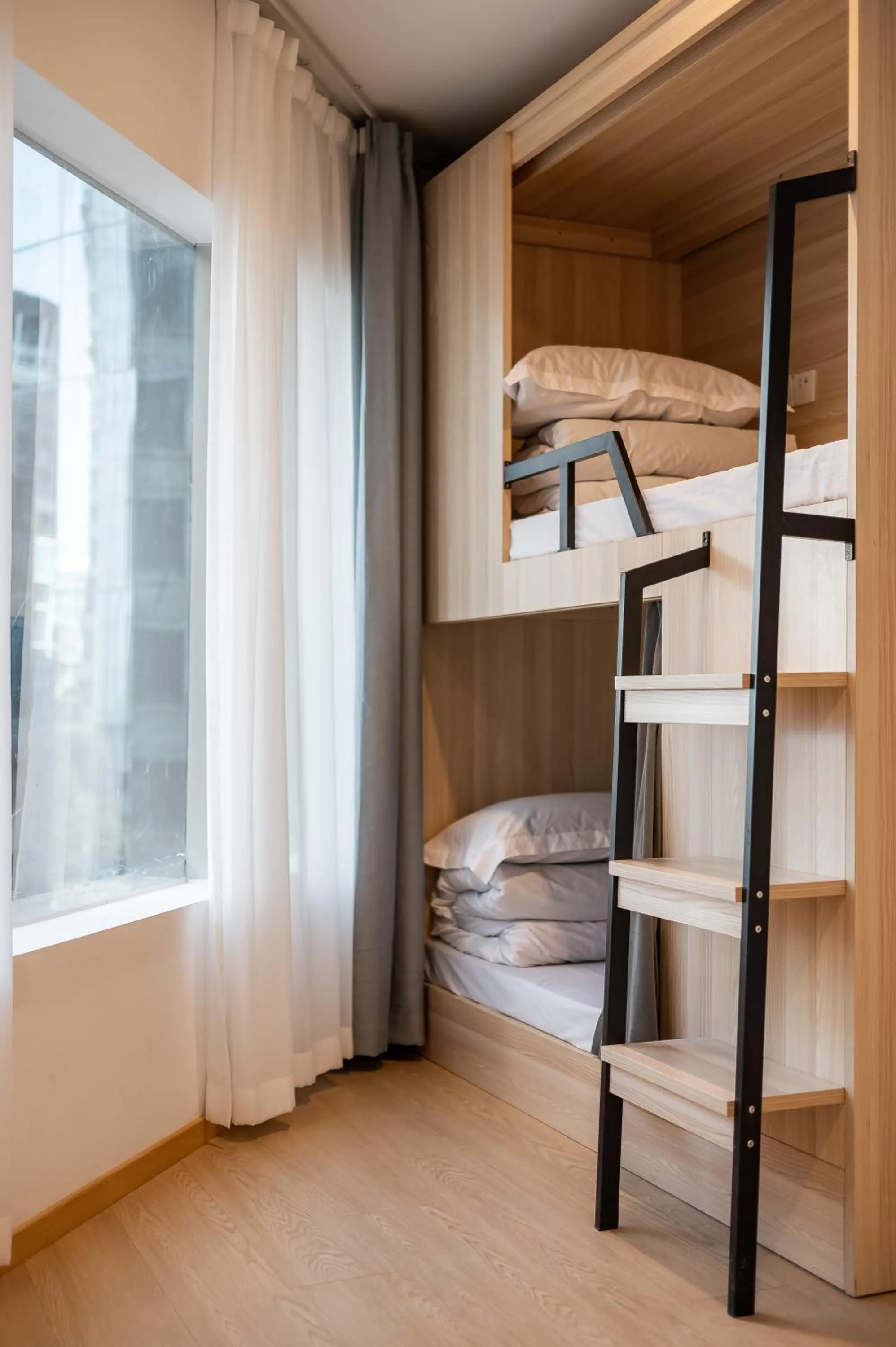 bunk bed, Bed in Dayin International Youth Hostel - East Nanjing Road & People's Square & The Bund Branch