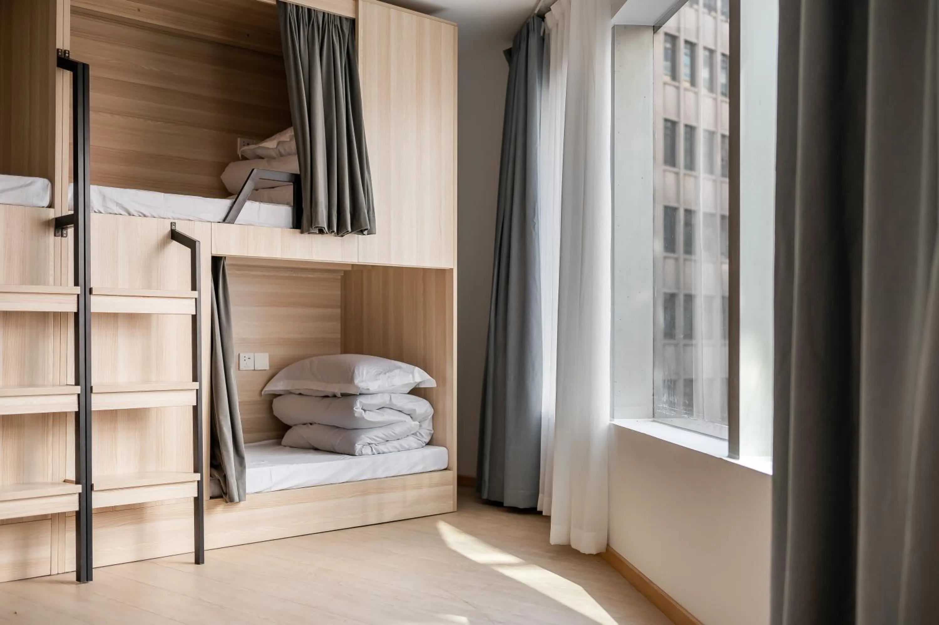 bunk bed, Bed in Dayin International Youth Hostel - East Nanjing Road & People's Square & The Bund Branch