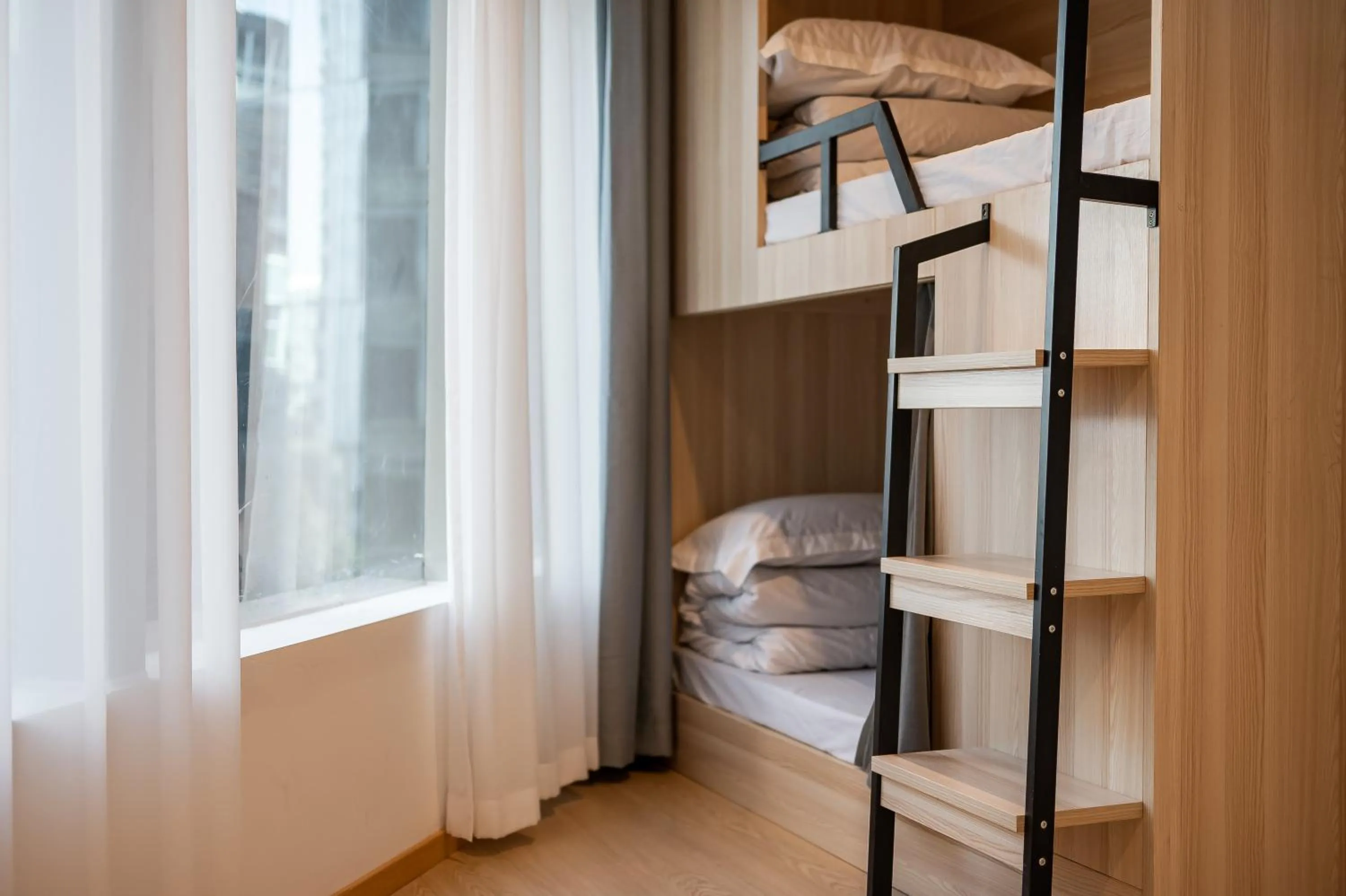 bunk bed, Bed in Dayin International Youth Hostel - East Nanjing Road & People's Square & The Bund Branch