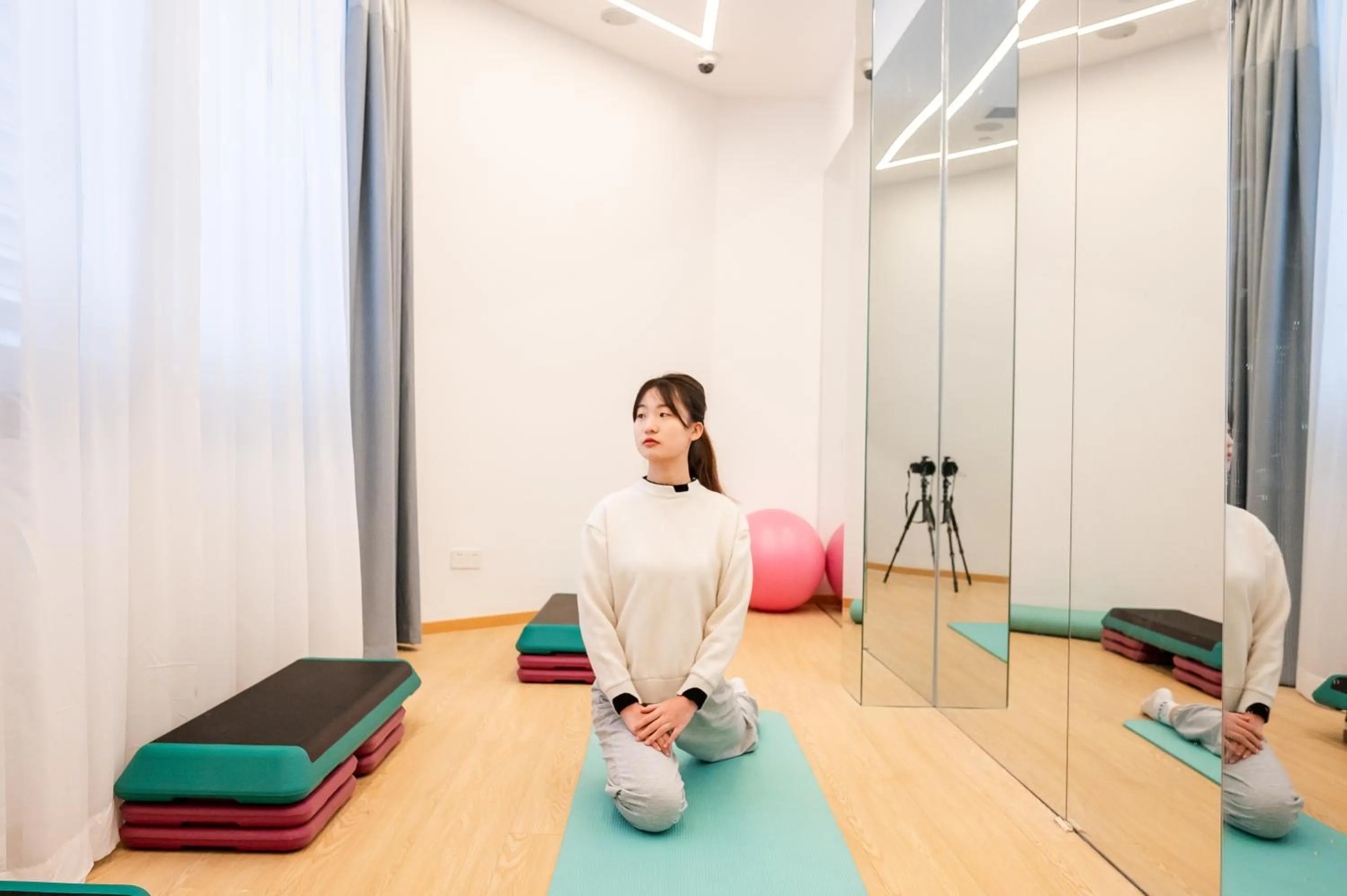 Fitness centre/facilities in Dayin International Youth Hostel - East Nanjing Road & People's Square & The Bund Branch