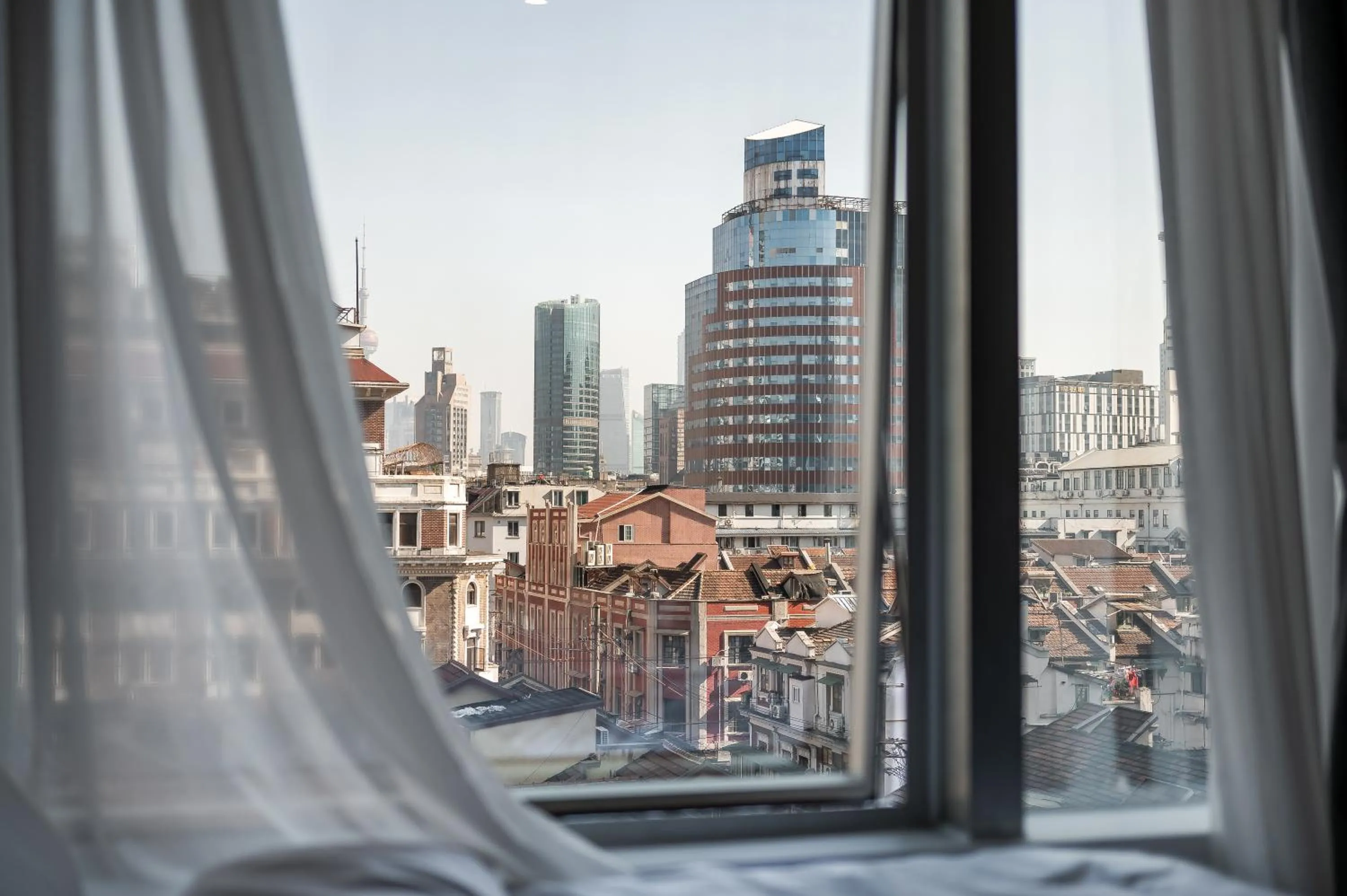 City view in Dayin International Youth Hostel - East Nanjing Road & People's Square & The Bund Branch