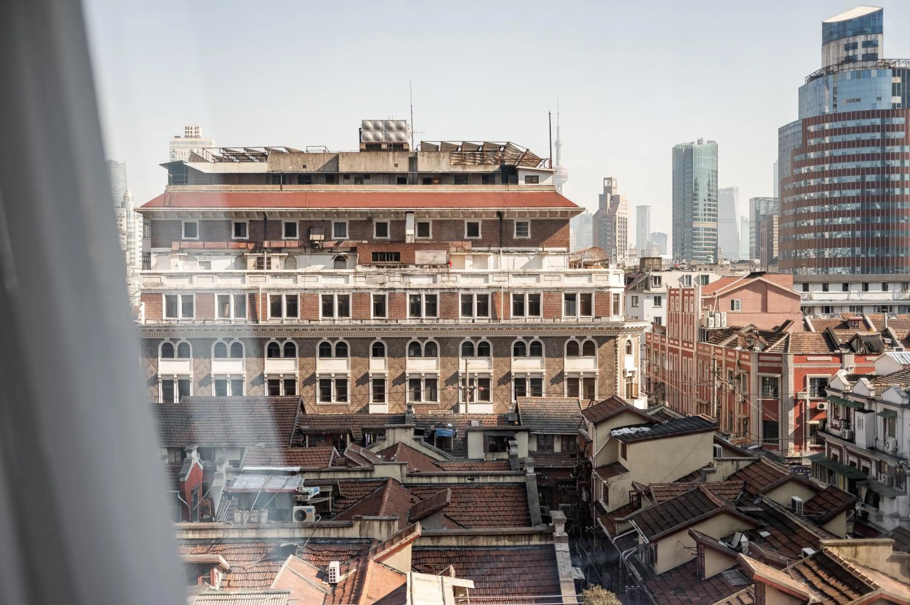 City view in Dayin International Youth Hostel - East Nanjing Road & People's Square & The Bund Branch