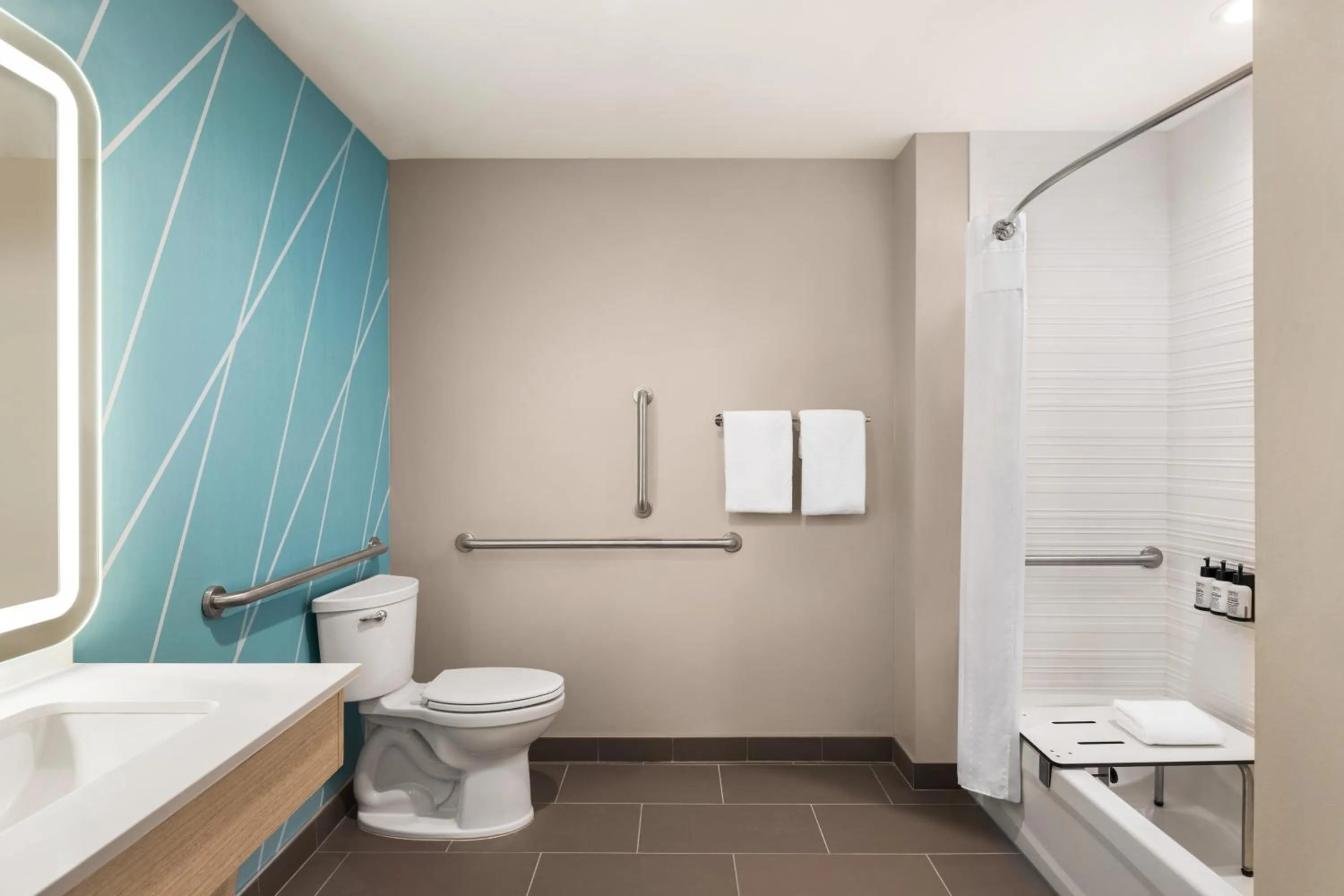 Bathroom in avid hotels - Memphis - Southaven by IHG