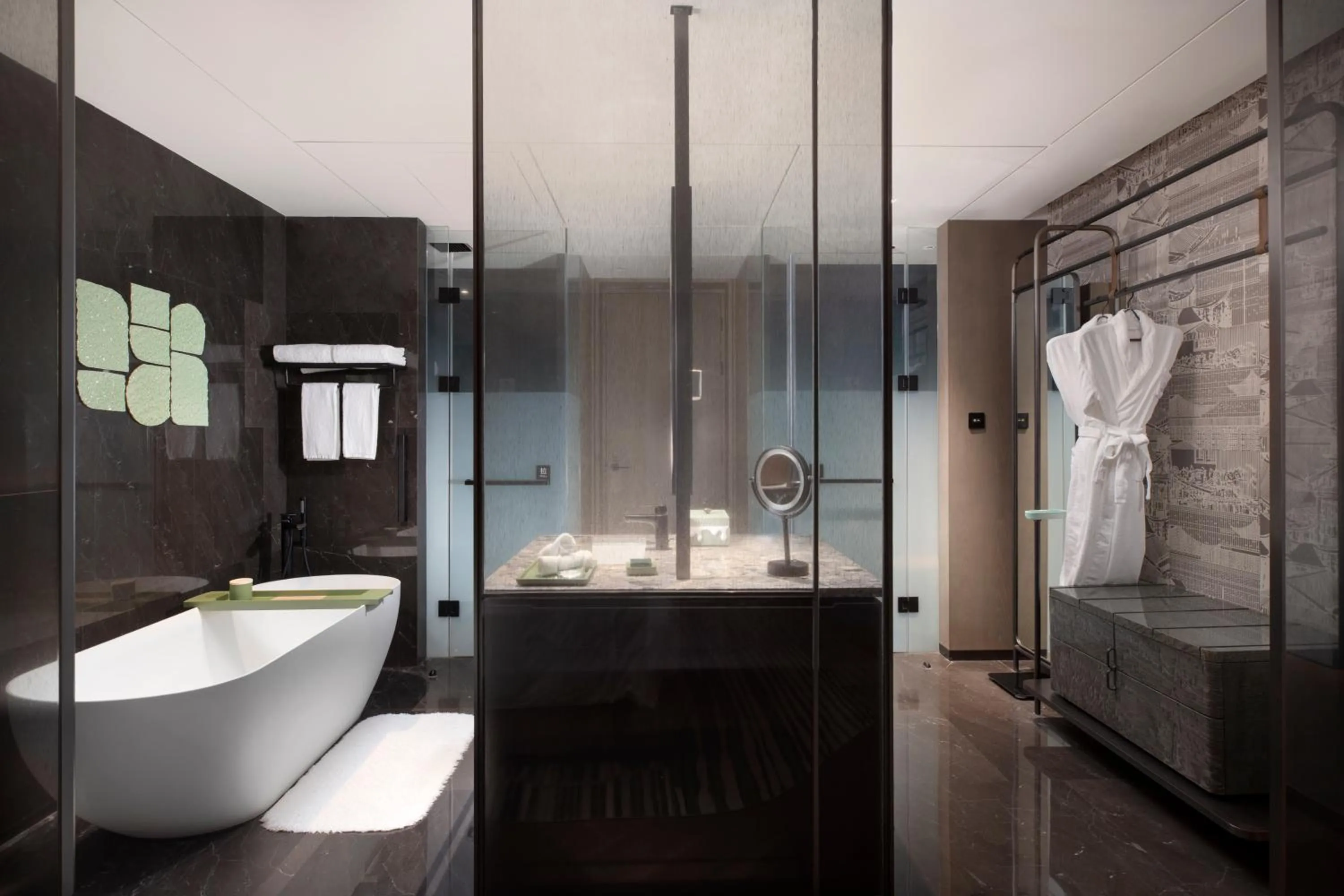 Toilet in Hotel Indigo Suzhou Yangcheng Lake by IHG