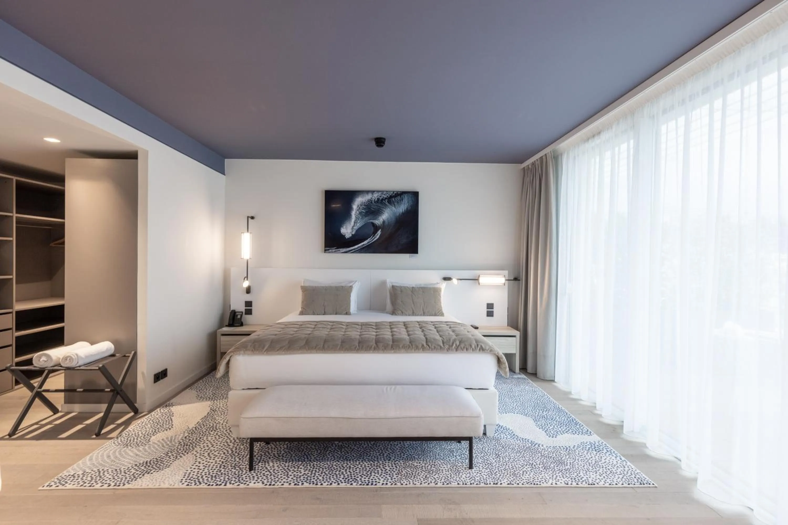 Bed in Hotel Indigo Cagnes-sur-Mer by IHG