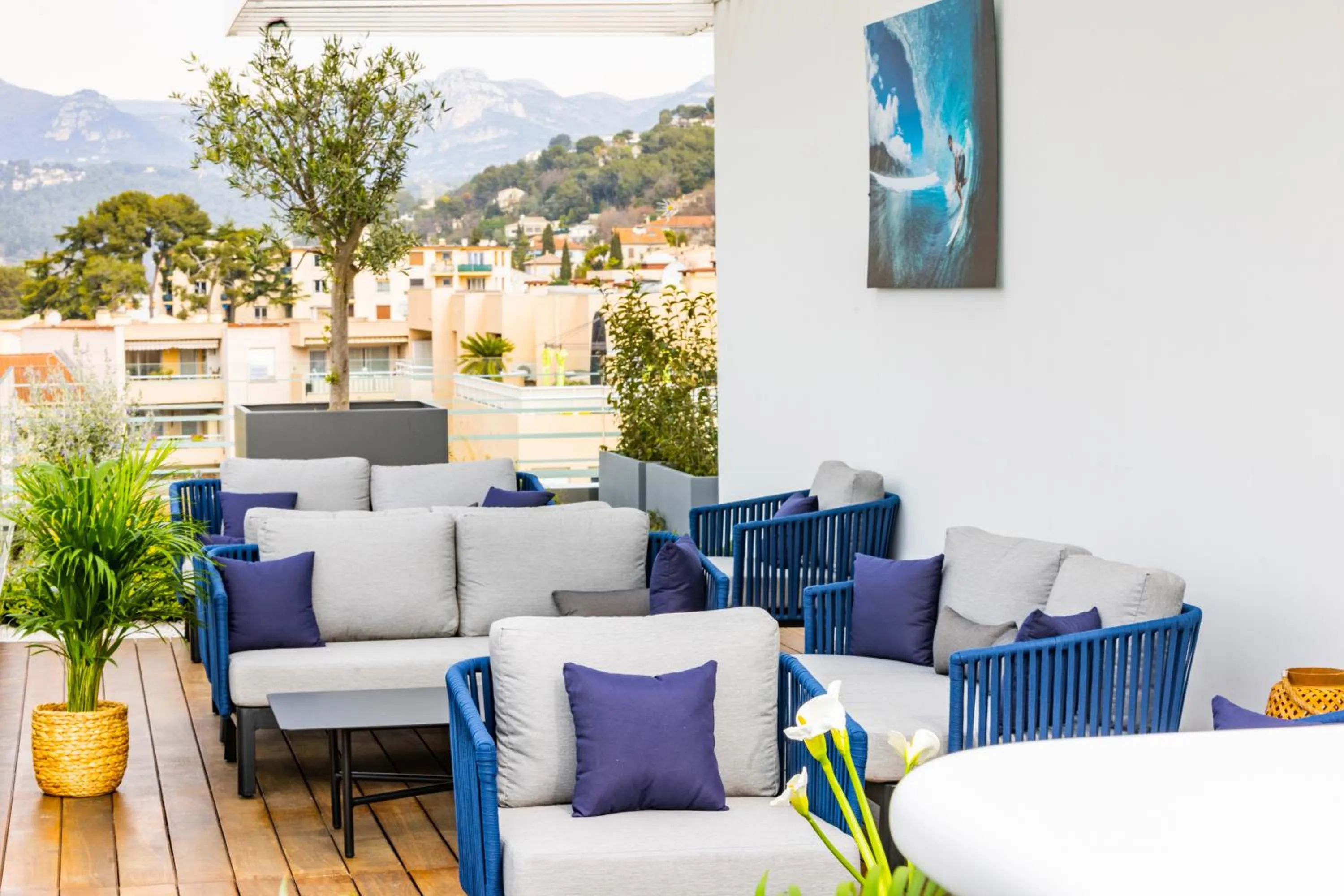 Restaurant/places to eat in Hotel Indigo Cagnes-sur-Mer by IHG