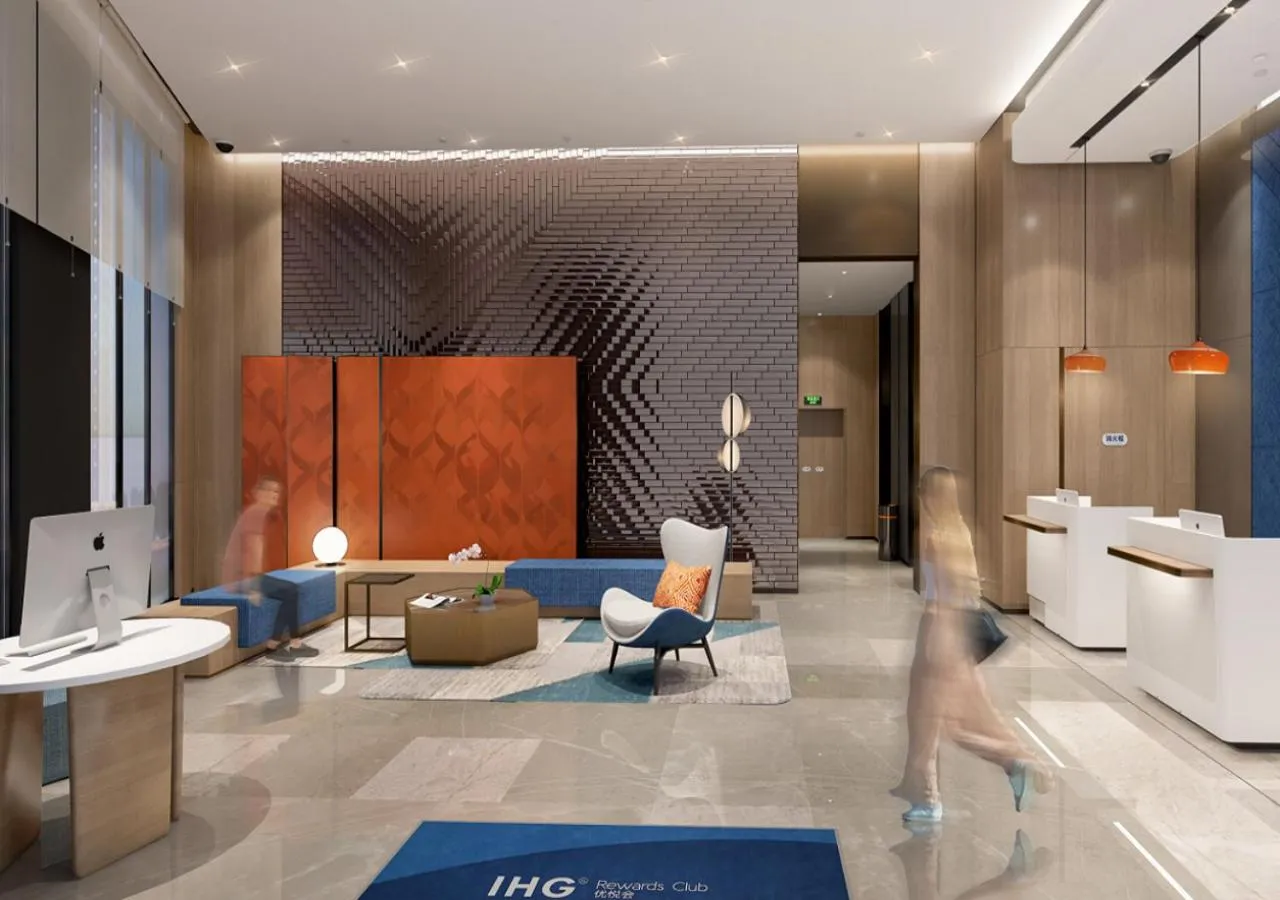 Lobby or reception in Holiday Inn Express Xi'an High Tech South by IHG