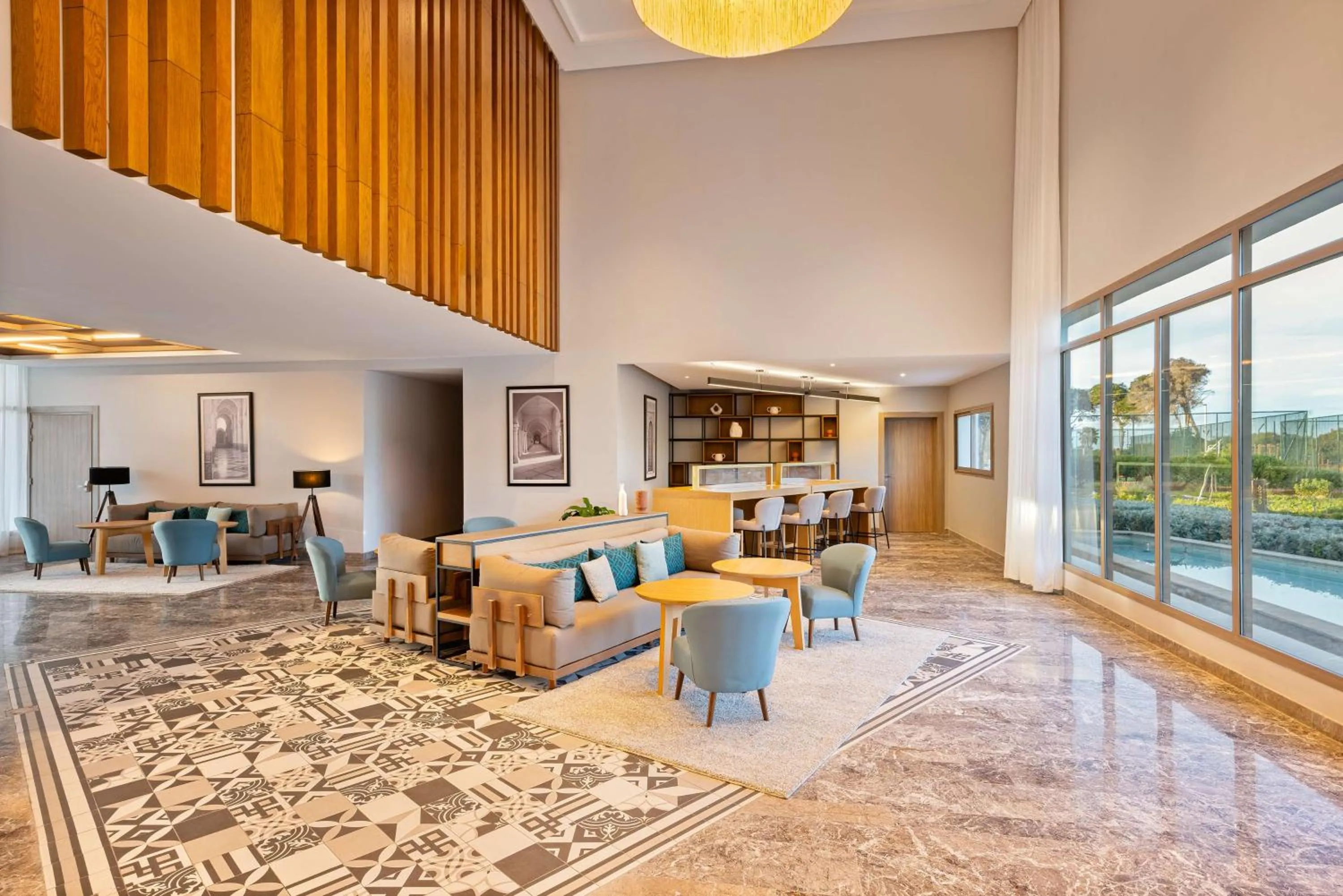 Lobby or reception in Radisson Blu Resort Al Hoceima