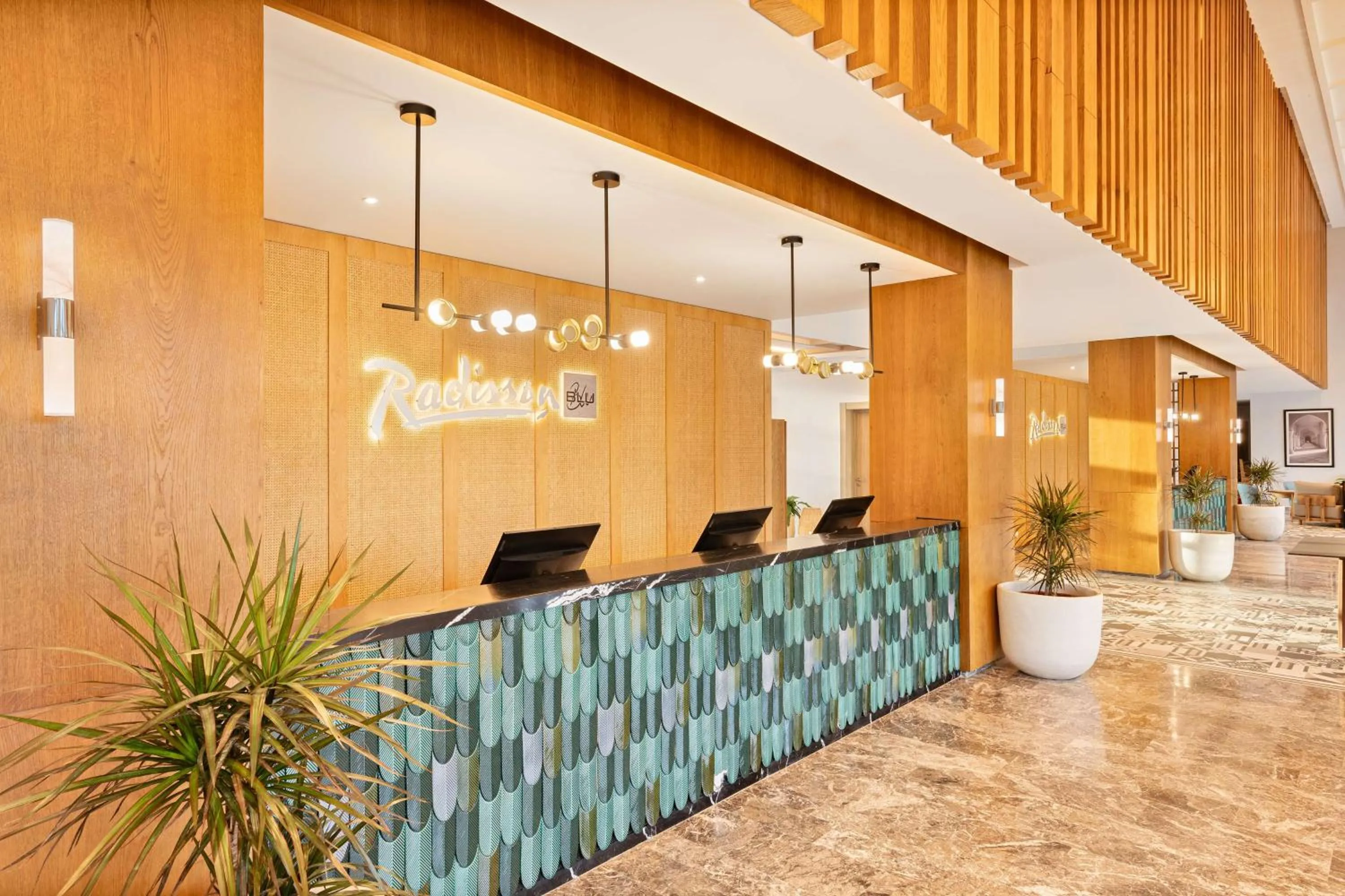 Lobby or reception in Radisson Blu Resort Al Hoceima