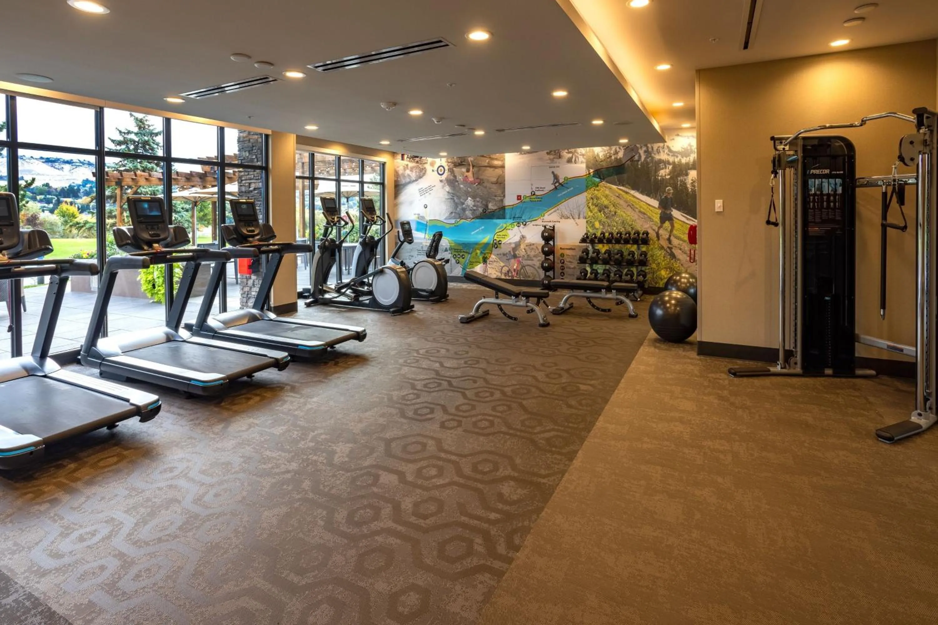 Fitness centre/facilities in Residence Inn by Marriott Wenatchee