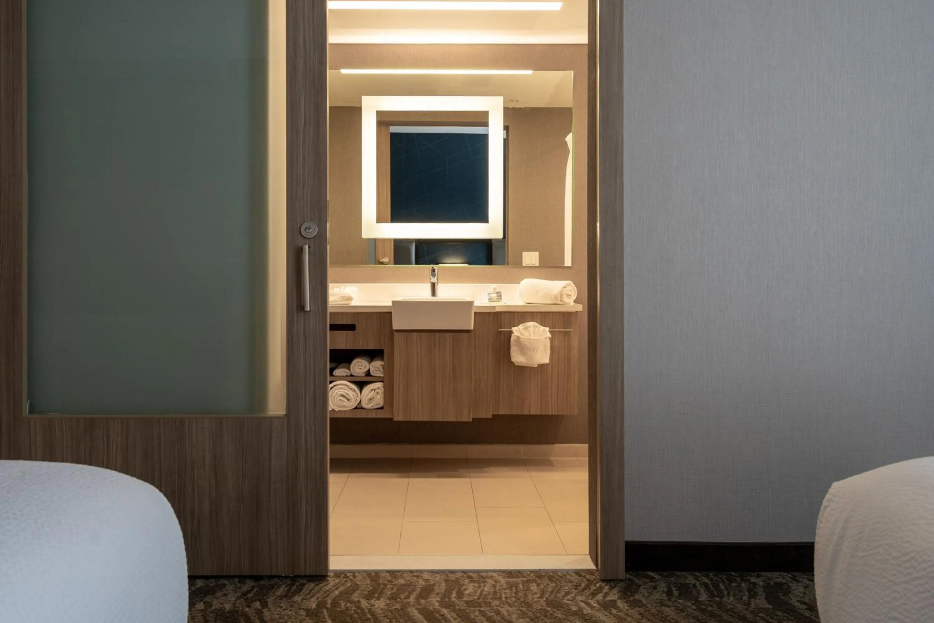 Bathroom in SpringHill Suites by Marriott Woodbridge