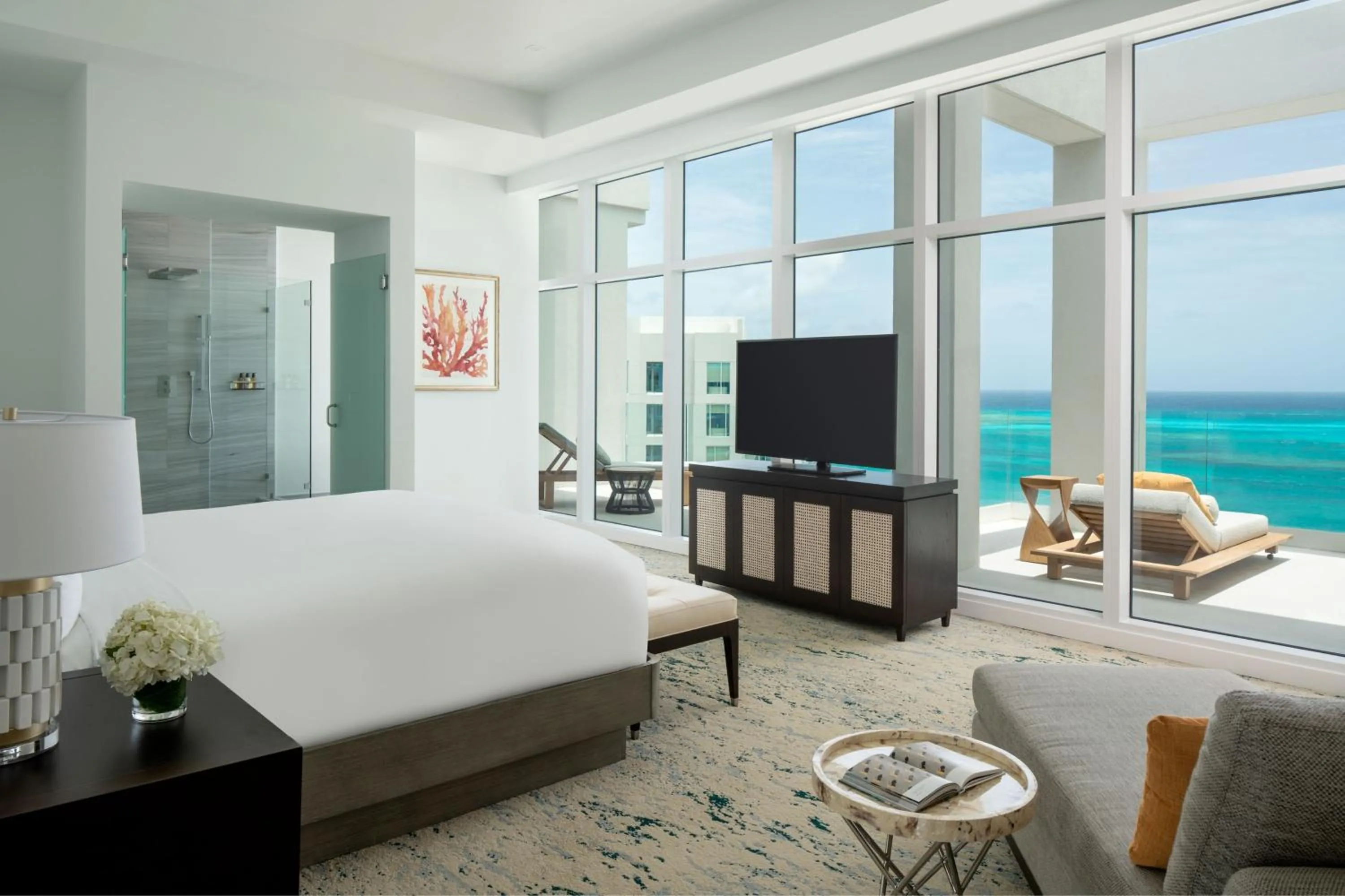 Bedroom, Bed in The Ritz-Carlton Residences, Turks & Caicos