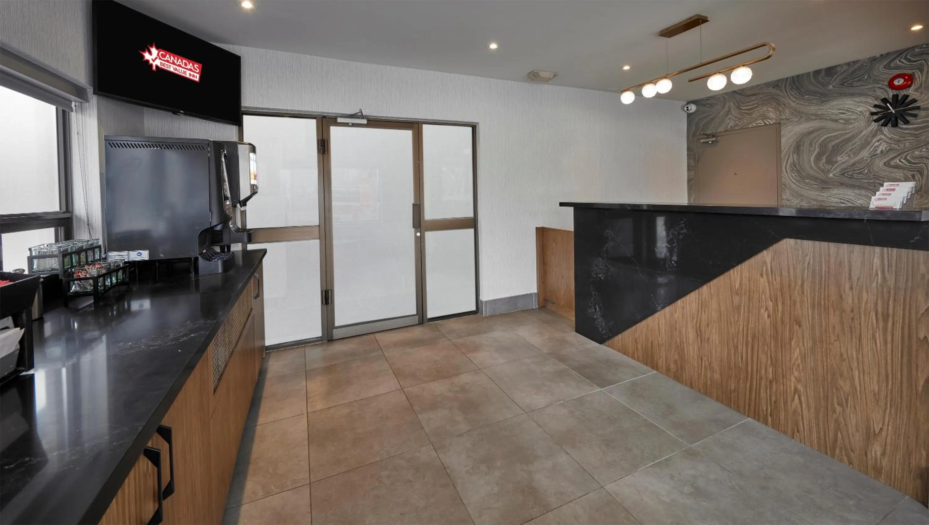 Lobby or reception in Canadas Best Value Inn Toronto