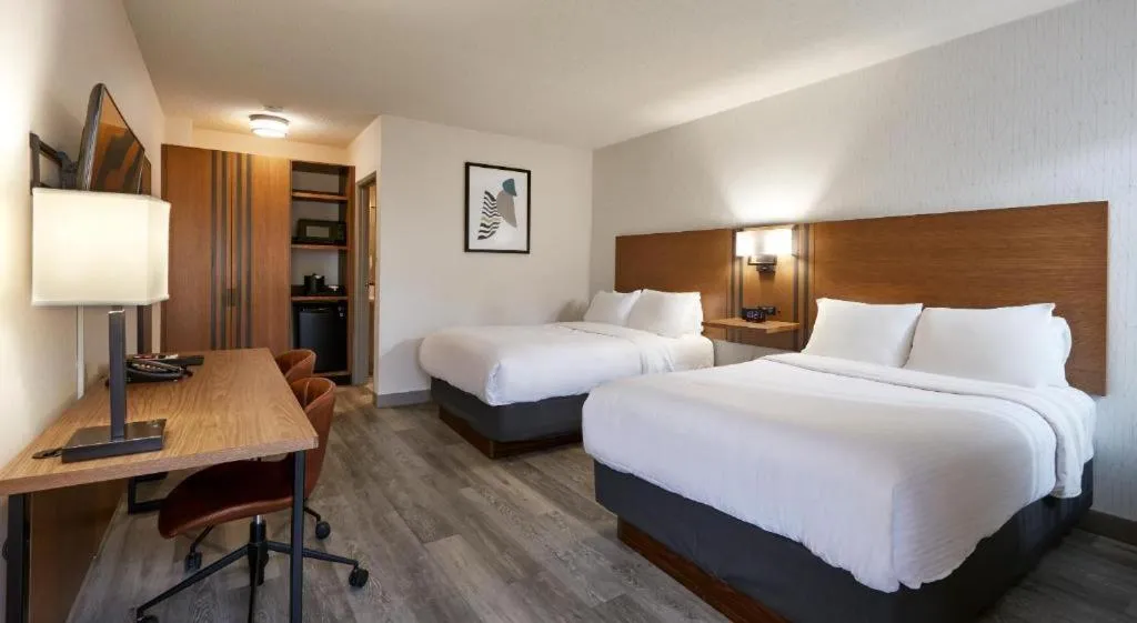 Bed in Stay Inn Express Toronto