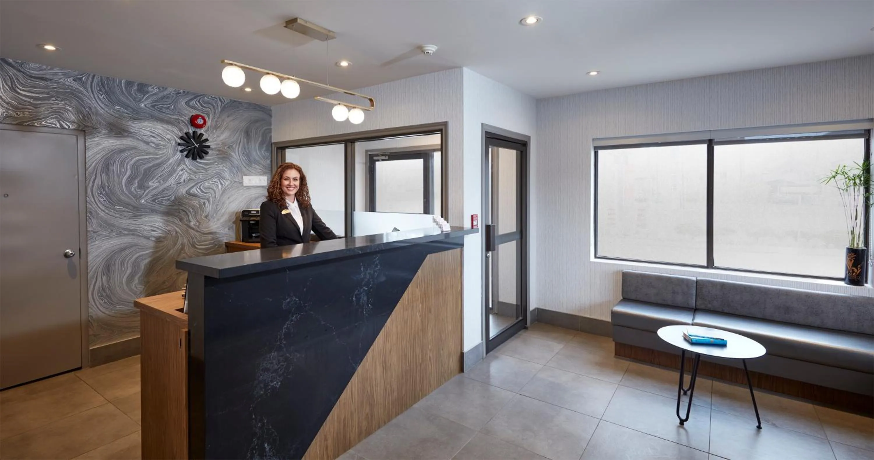 Lobby or reception in Canadas Best Value Inn Toronto