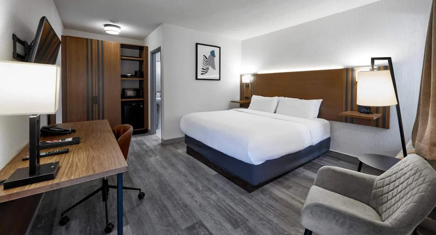 Bed in Stay Inn Express Toronto