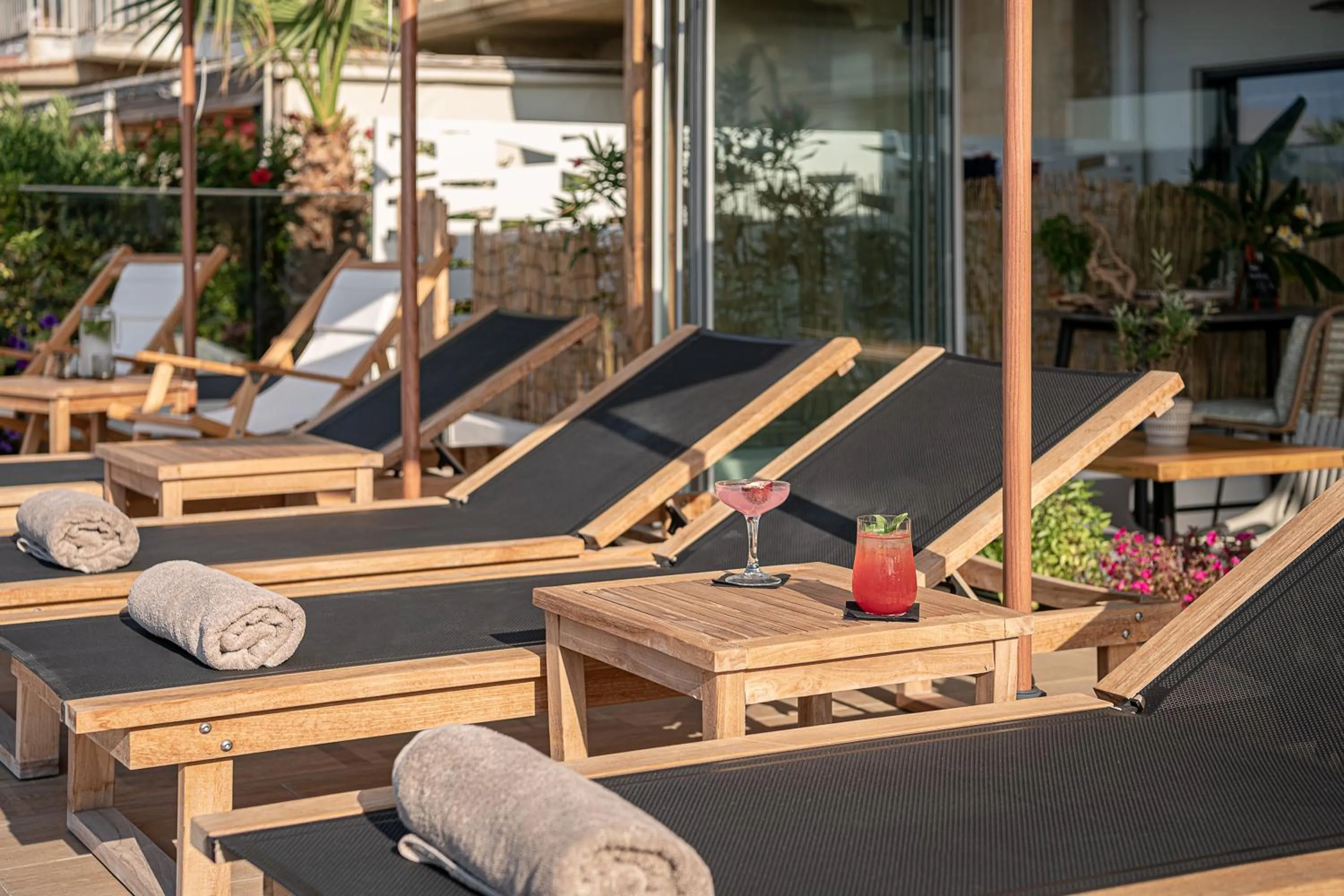 Balcony/Terrace in Calla Luxury Seafront Suites