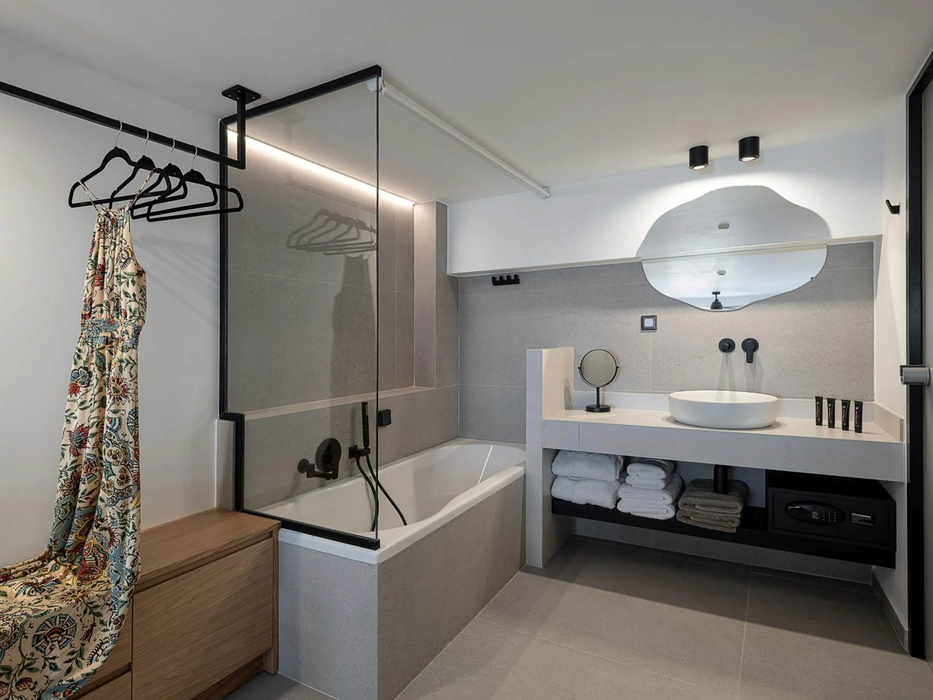 Bathroom in Calla Luxury Seafront Suites