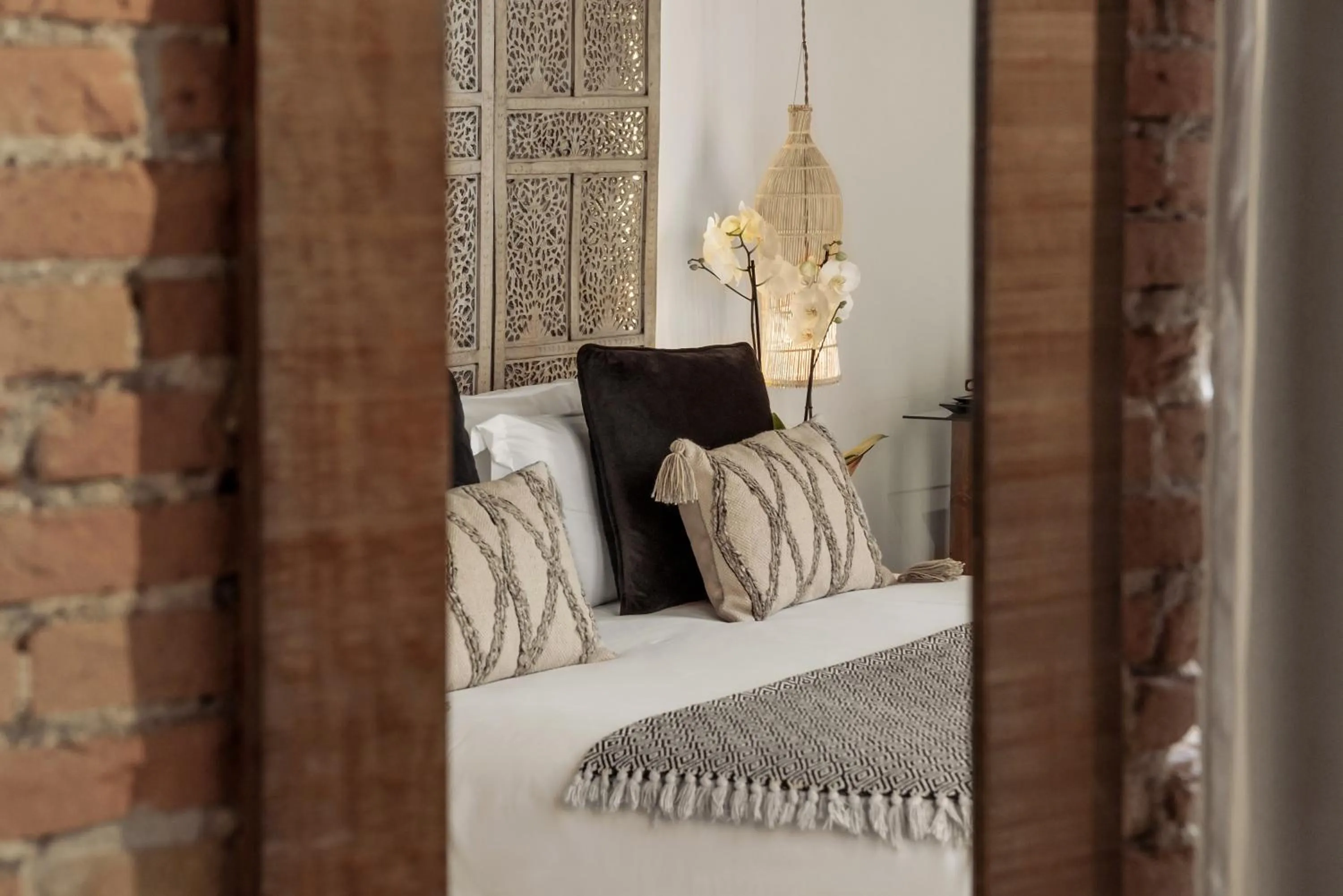 Bed in Hotel La Casa de Los Mosaicos by Maxi Hoteles