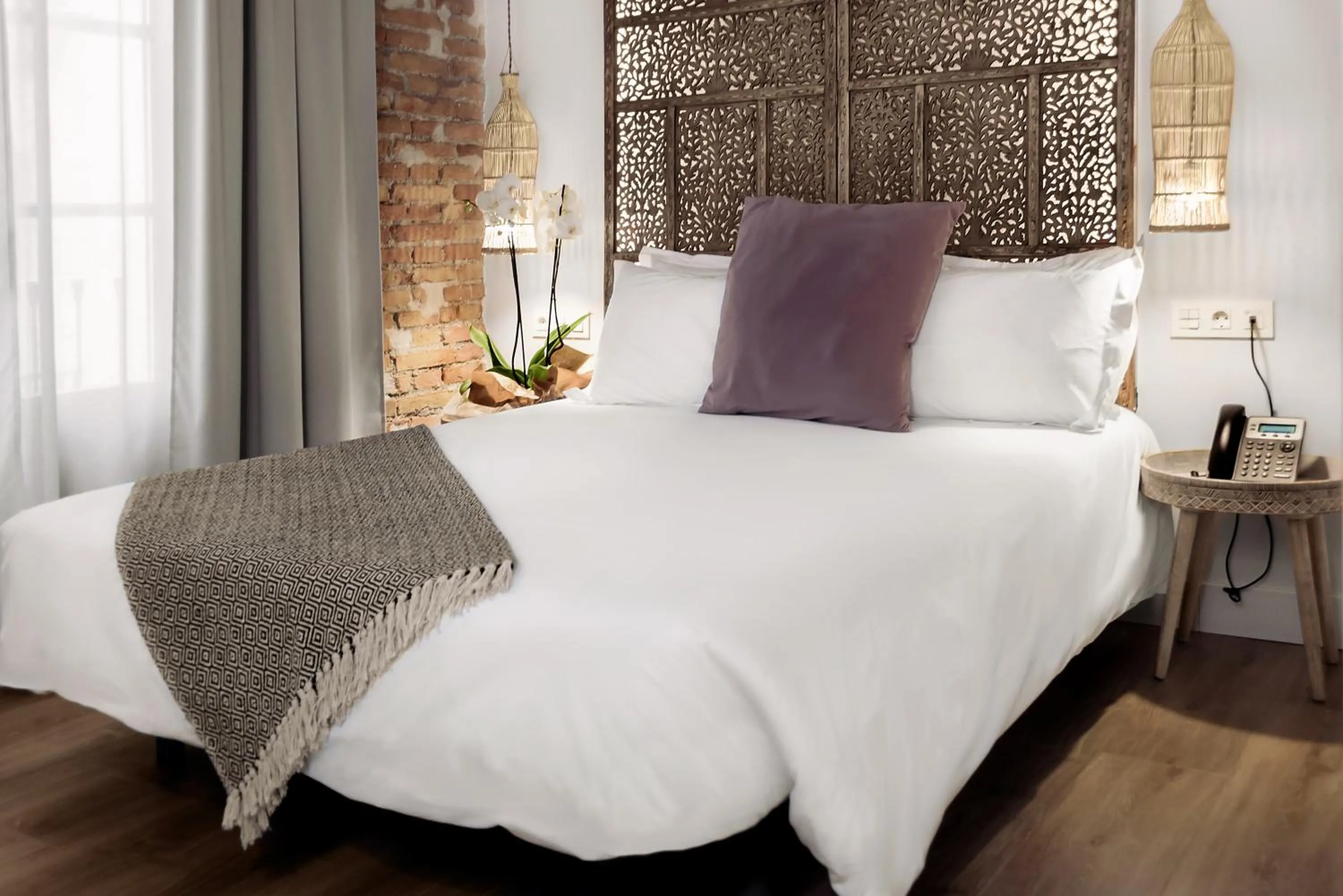 Bed in Hotel La Casa de Los Mosaicos by Maxi Hoteles