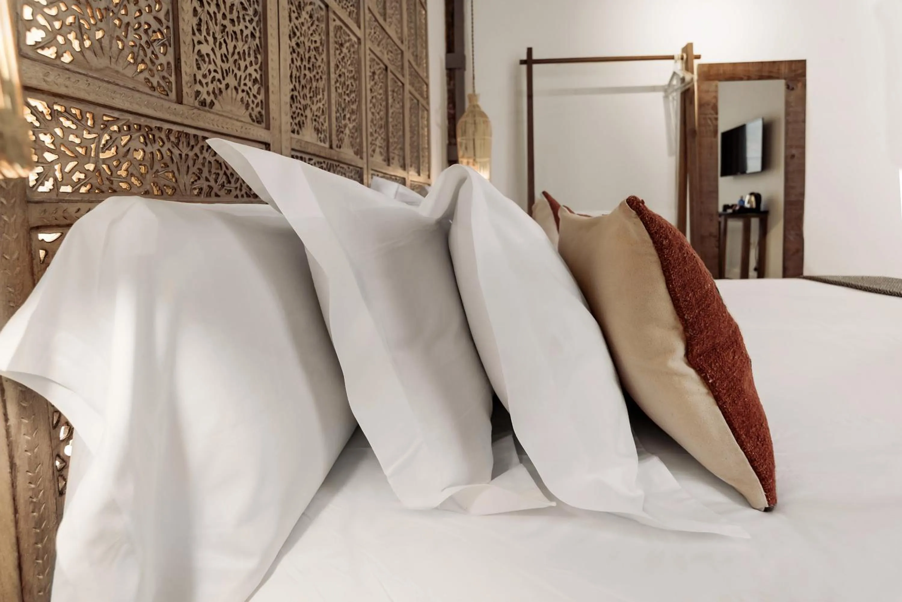 Bed in Hotel La Casa de Los Mosaicos by Maxi Hoteles